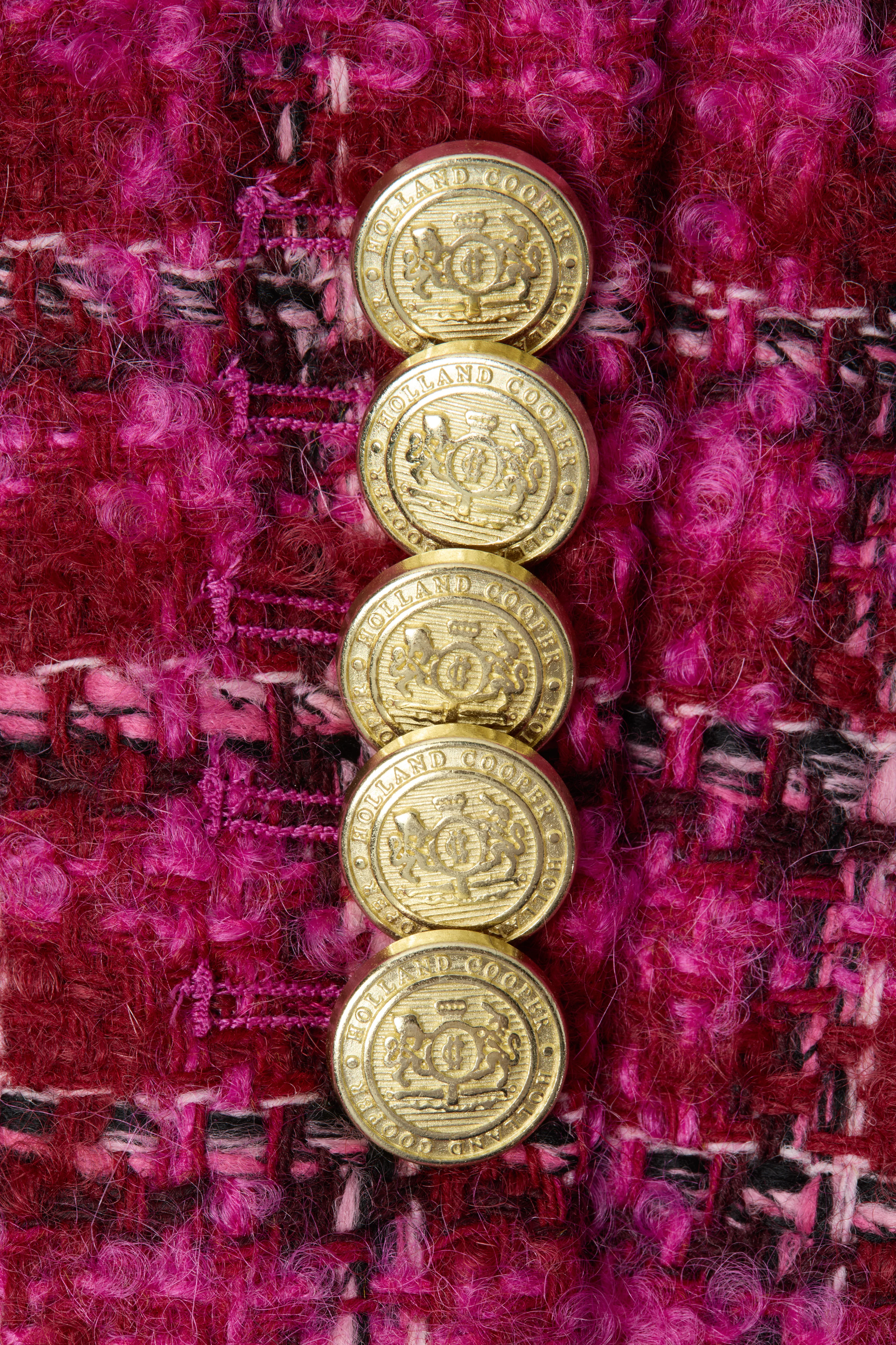 Knightsbridge Blazer (Cerise Boucle) - Image 7