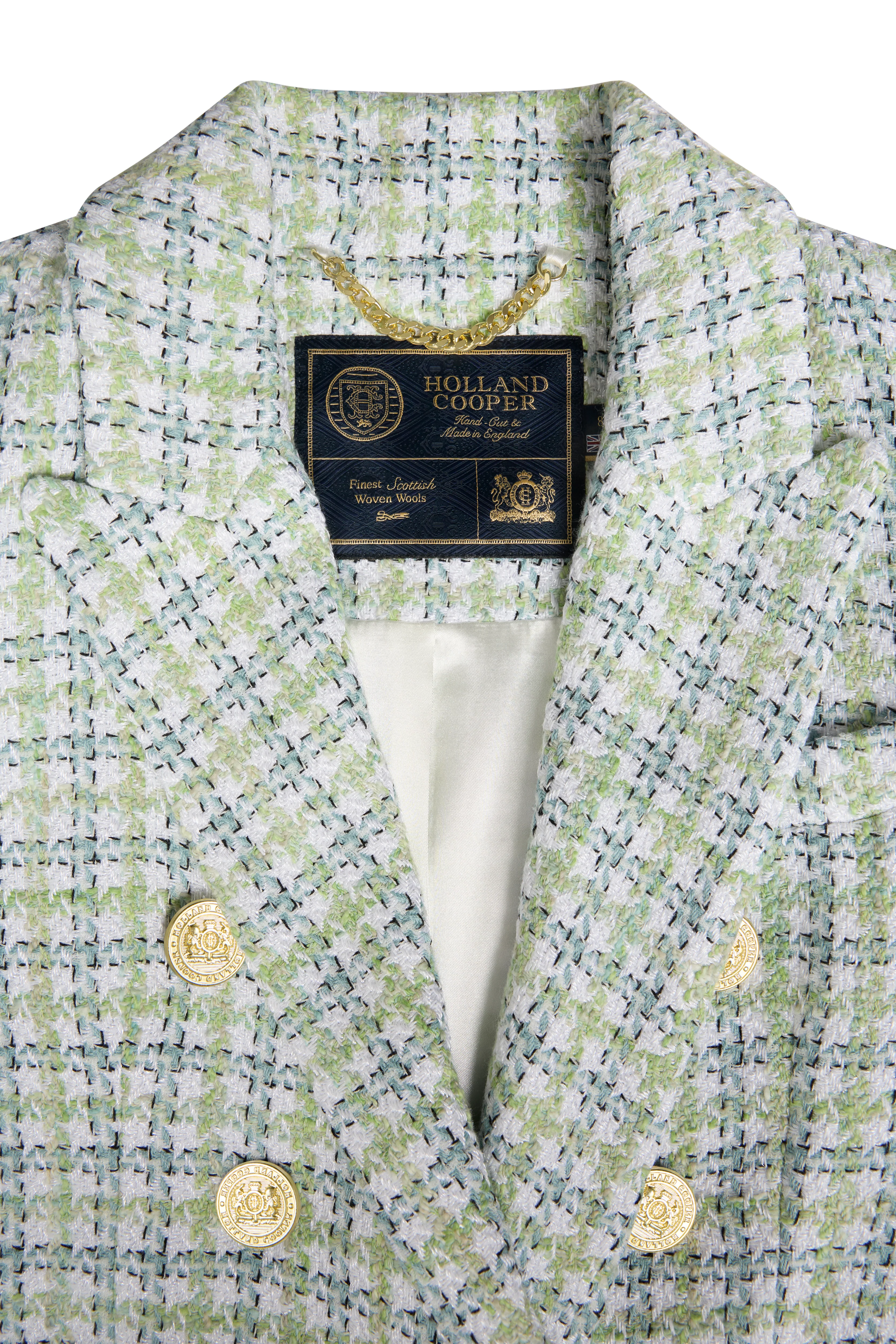 Knightsbridge Blazer (Darwin Green Boucle) - Image 10