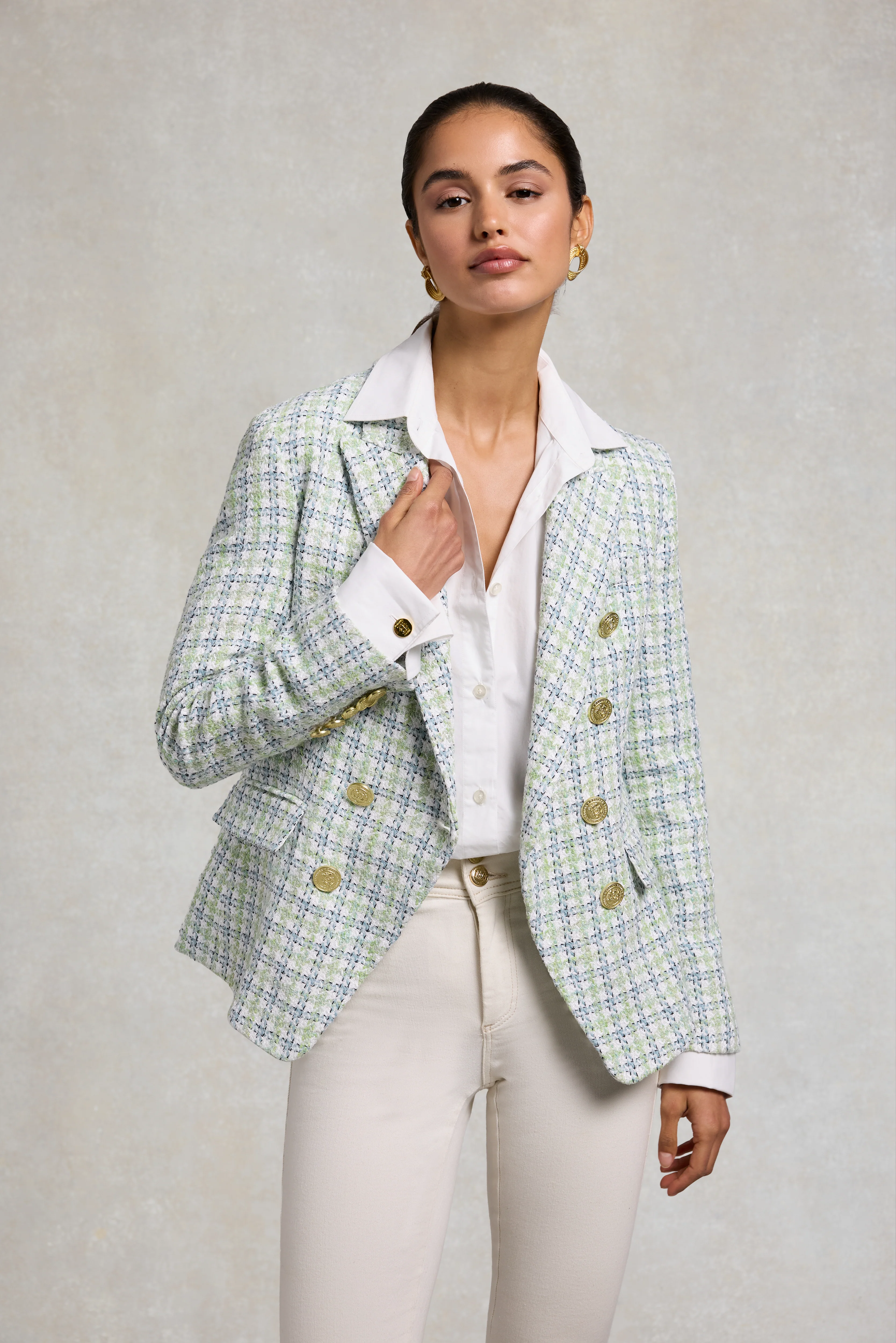 Knightsbridge Blazer (Darwin Green Boucle) - Image 3