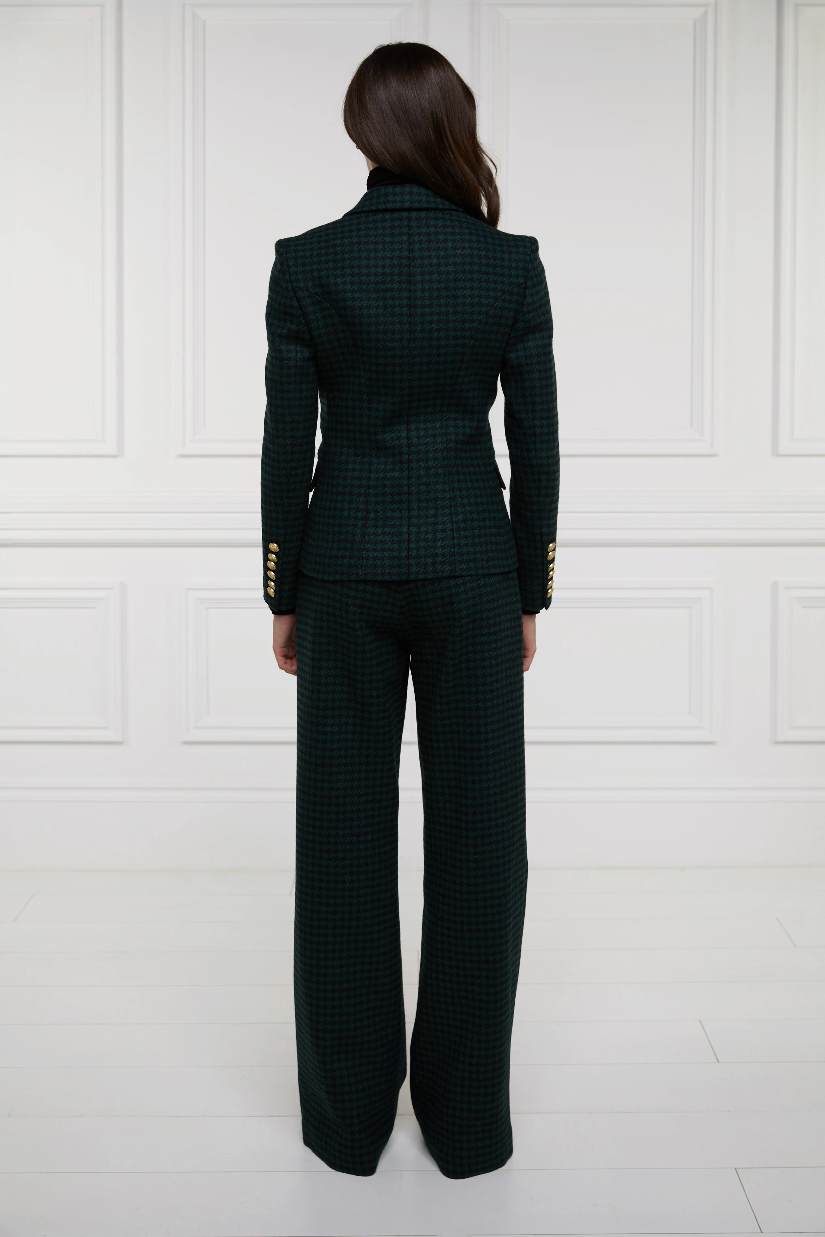 Knightsbridge Blazer (Emerald Houndstooth) - Image 7