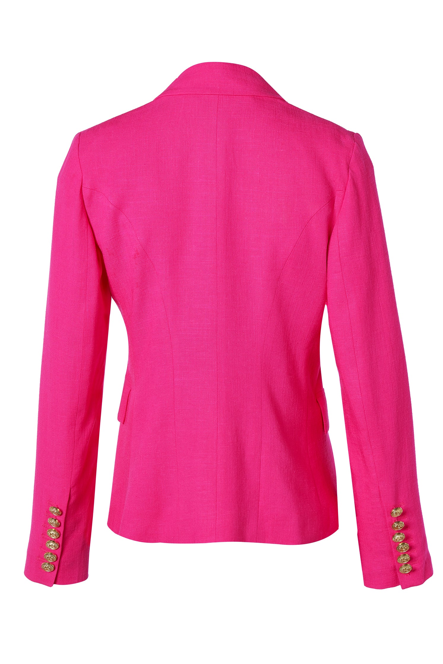 Knightsbridge Blazer (Hot Pink Linen) - Image 7