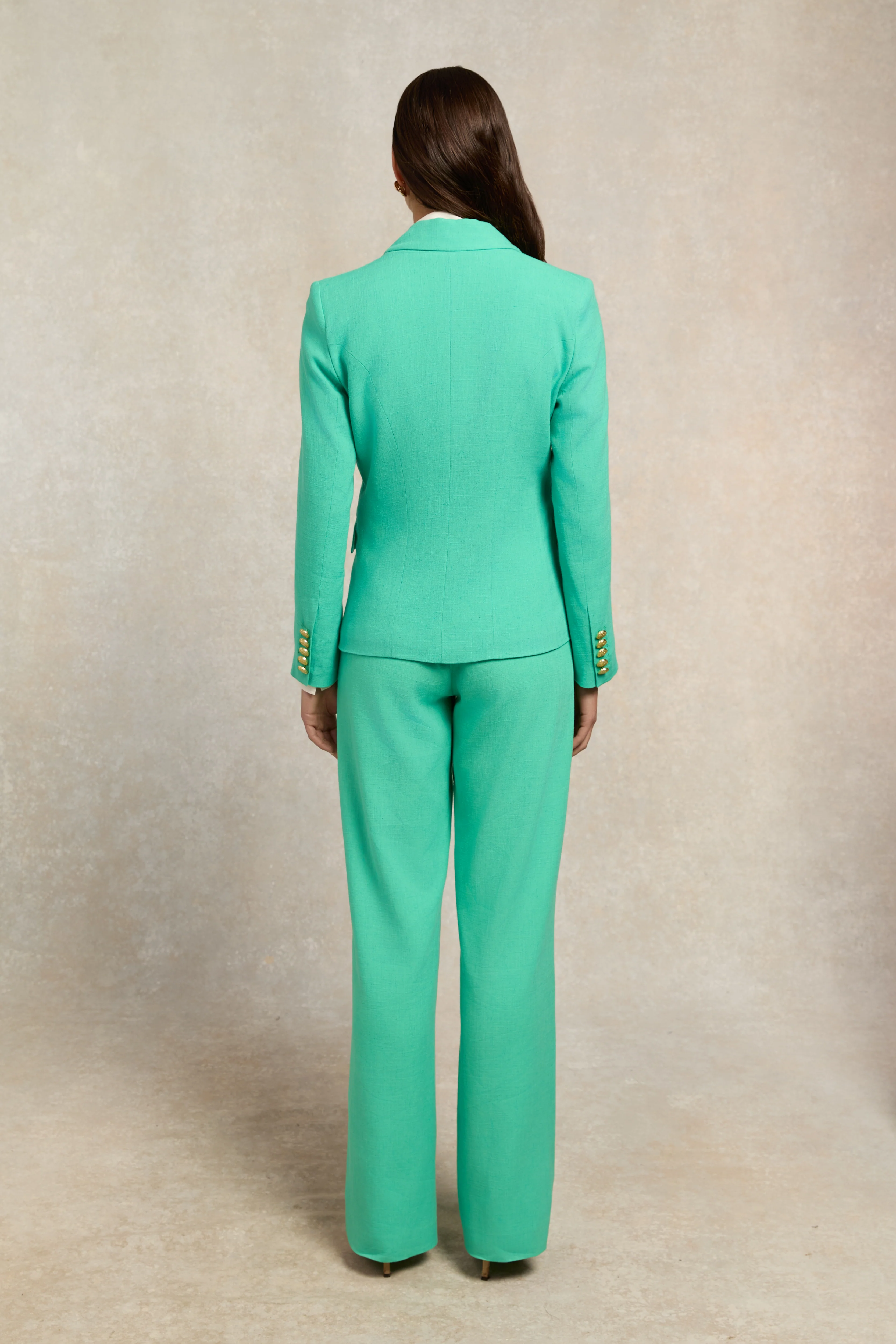 Knightsbridge Blazer (Jade Linen) - Image 5