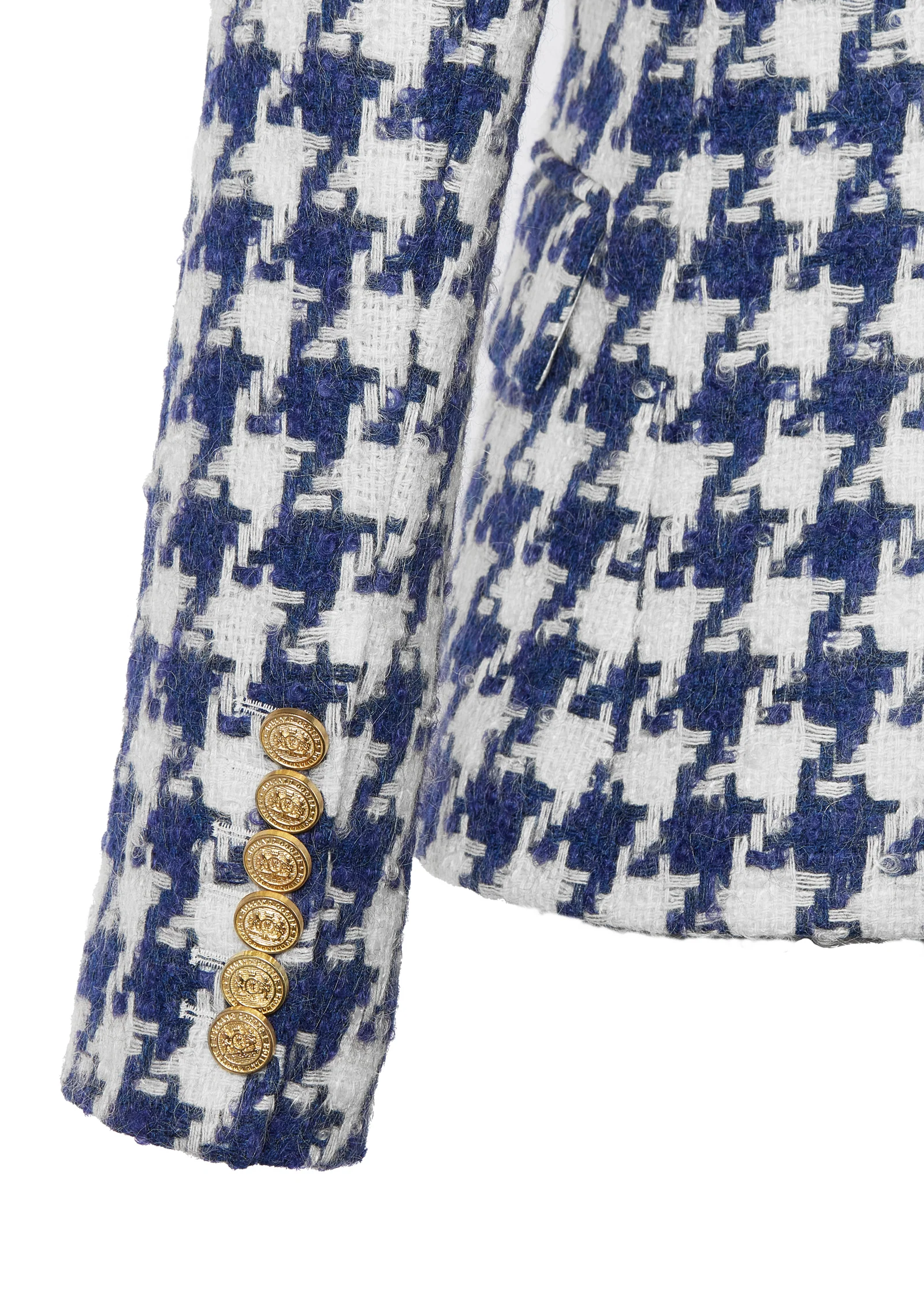 Knightsbridge Blazer (Large Scale Navy Houndstooth) - Image 9