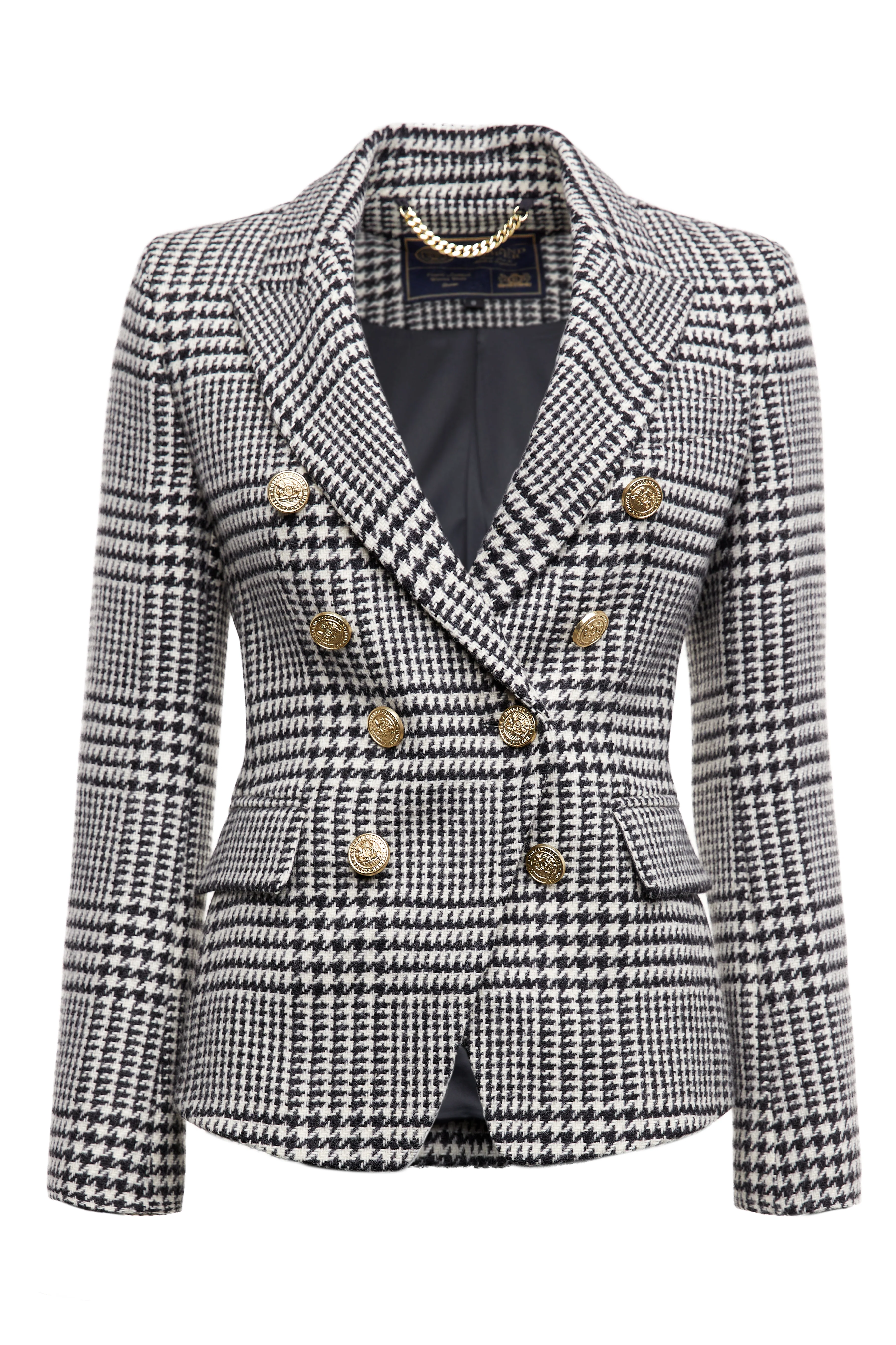 Knightsbridge Blazer (Large Scale Prince Of Wales Mono) - Image 4