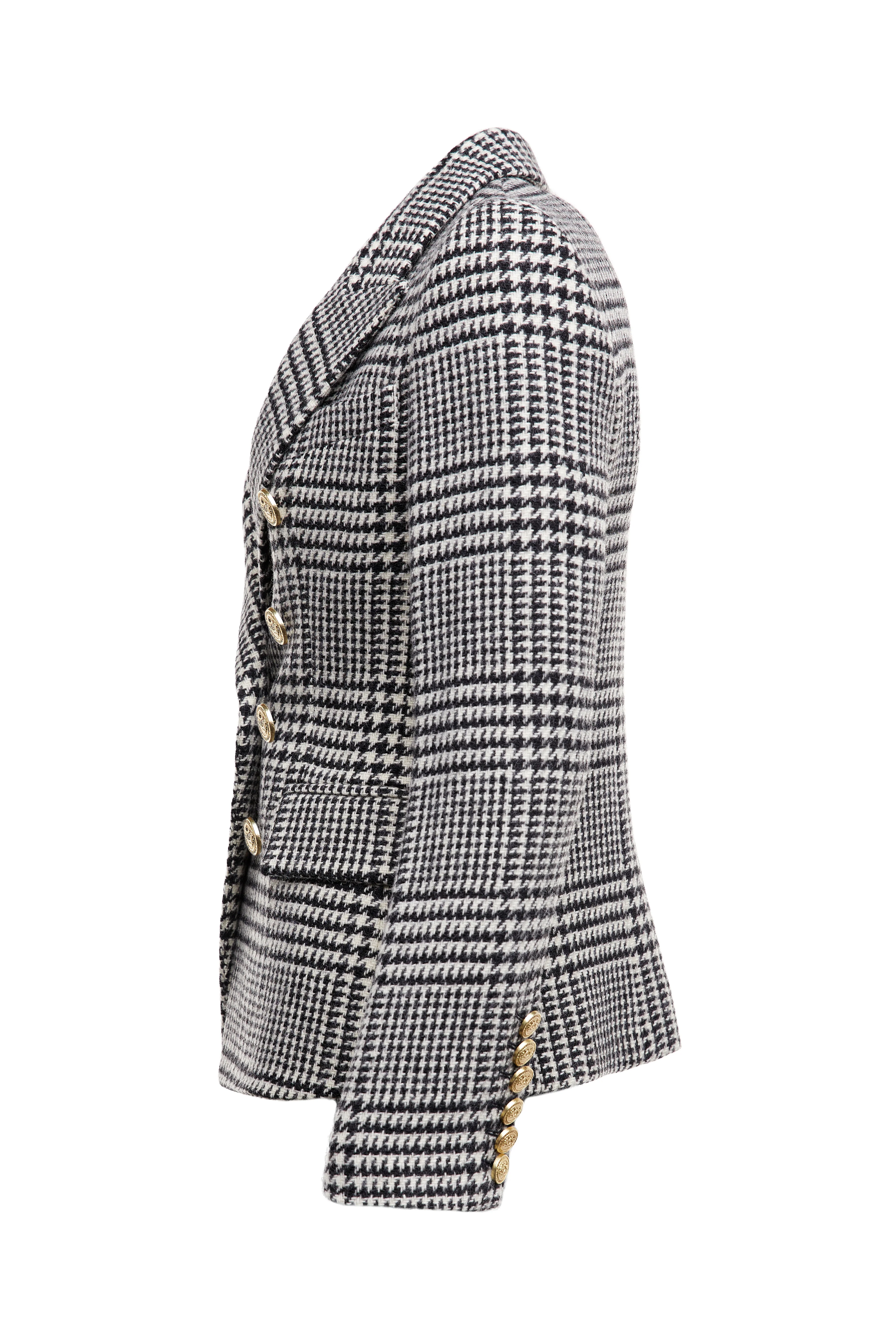 Knightsbridge Blazer (Large Scale Prince Of Wales Mono) - Image 7