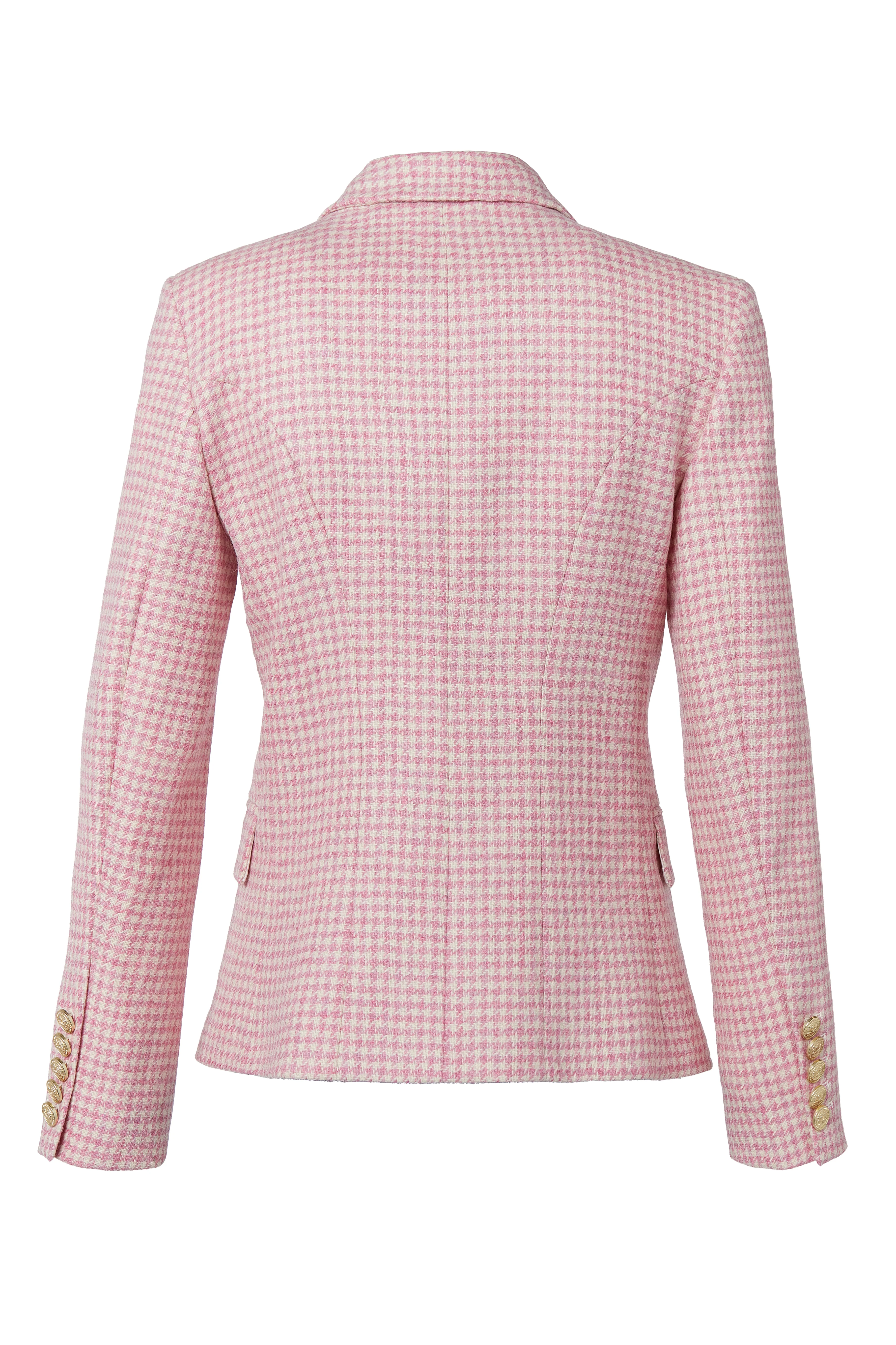 Knightsbridge Blazer (Light Pink Puppytooth) - Image 8