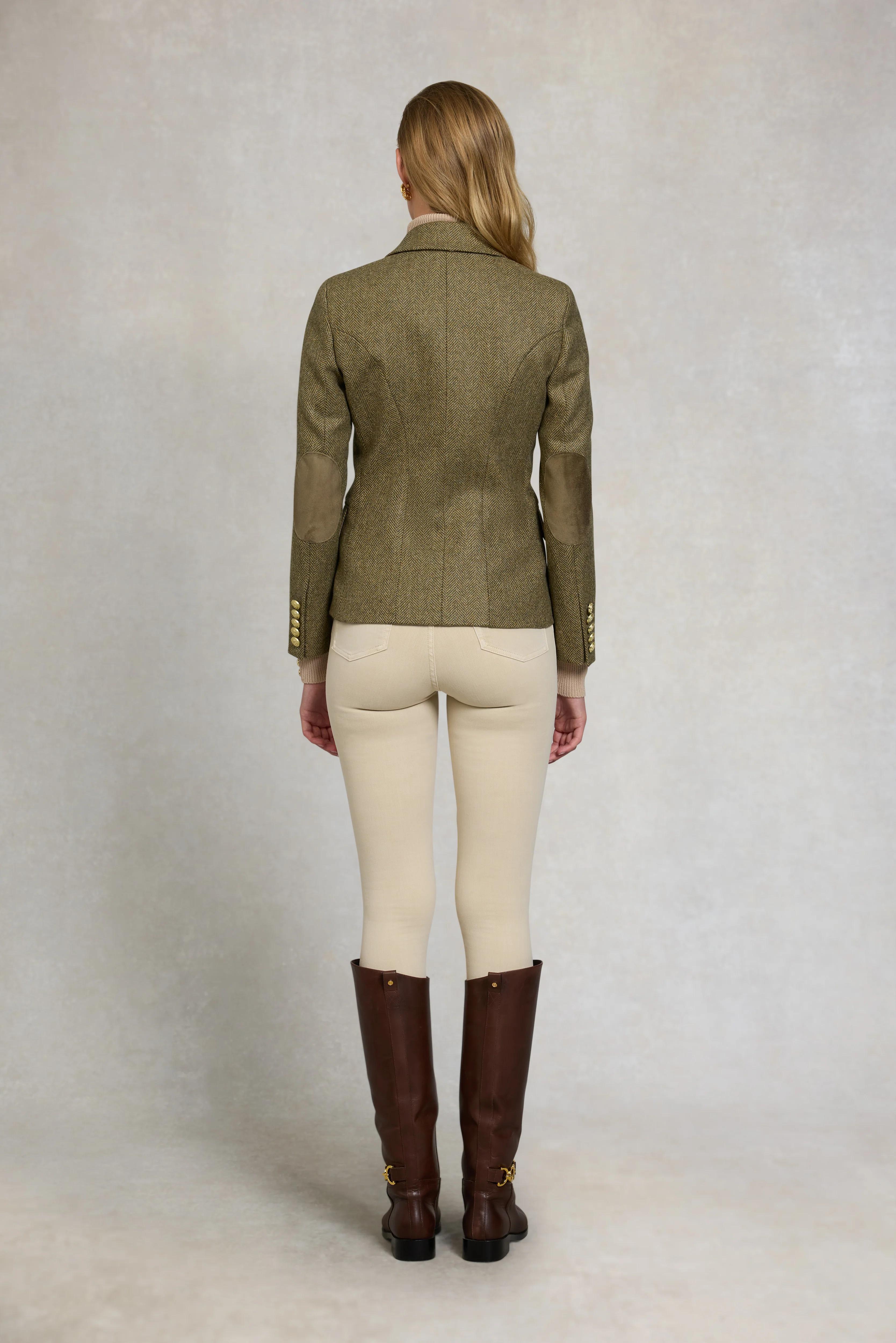 Knightsbridge Blazer (Moss Herringbone) - Image 6