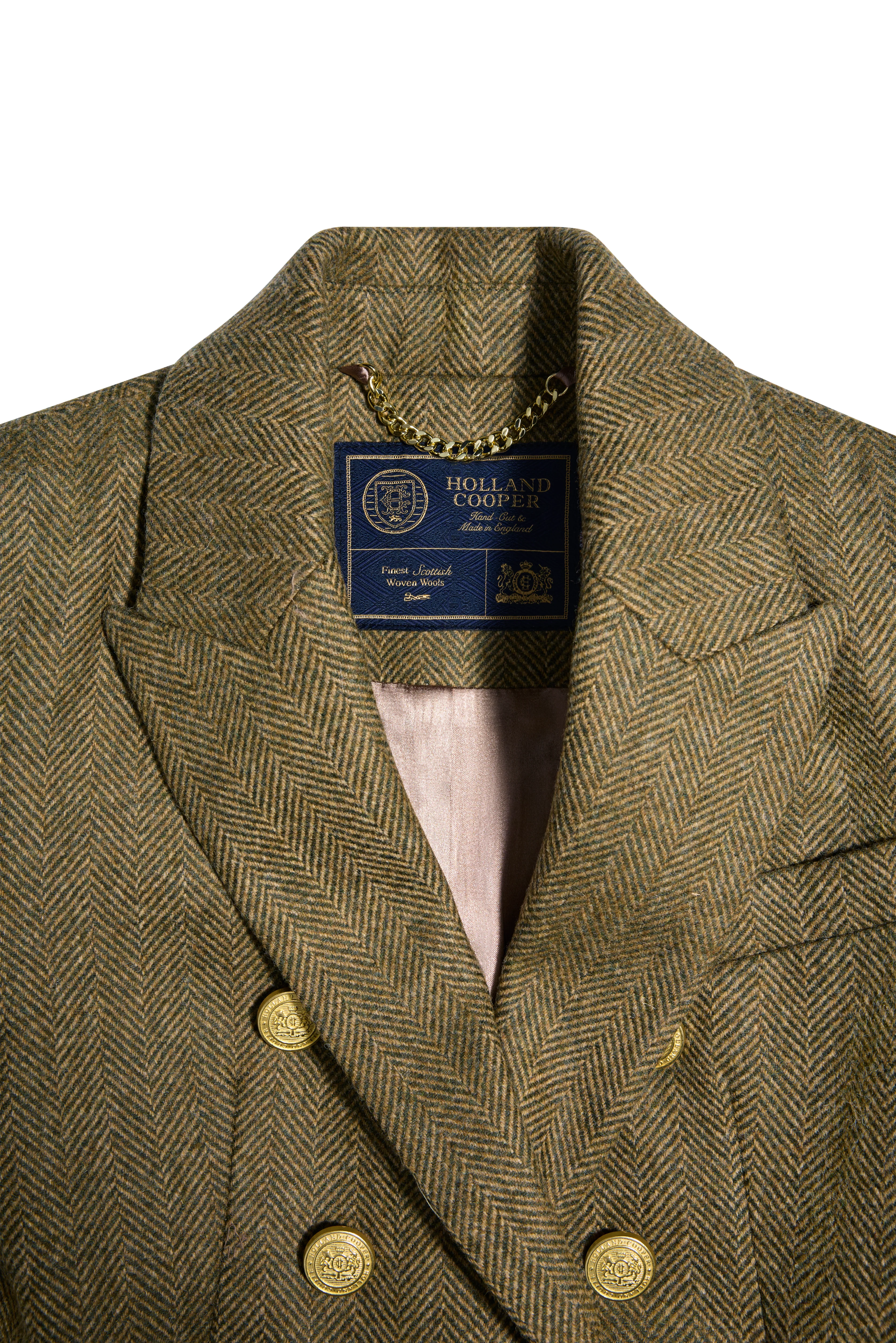 Knightsbridge Blazer (Moss Herringbone) - Image 8