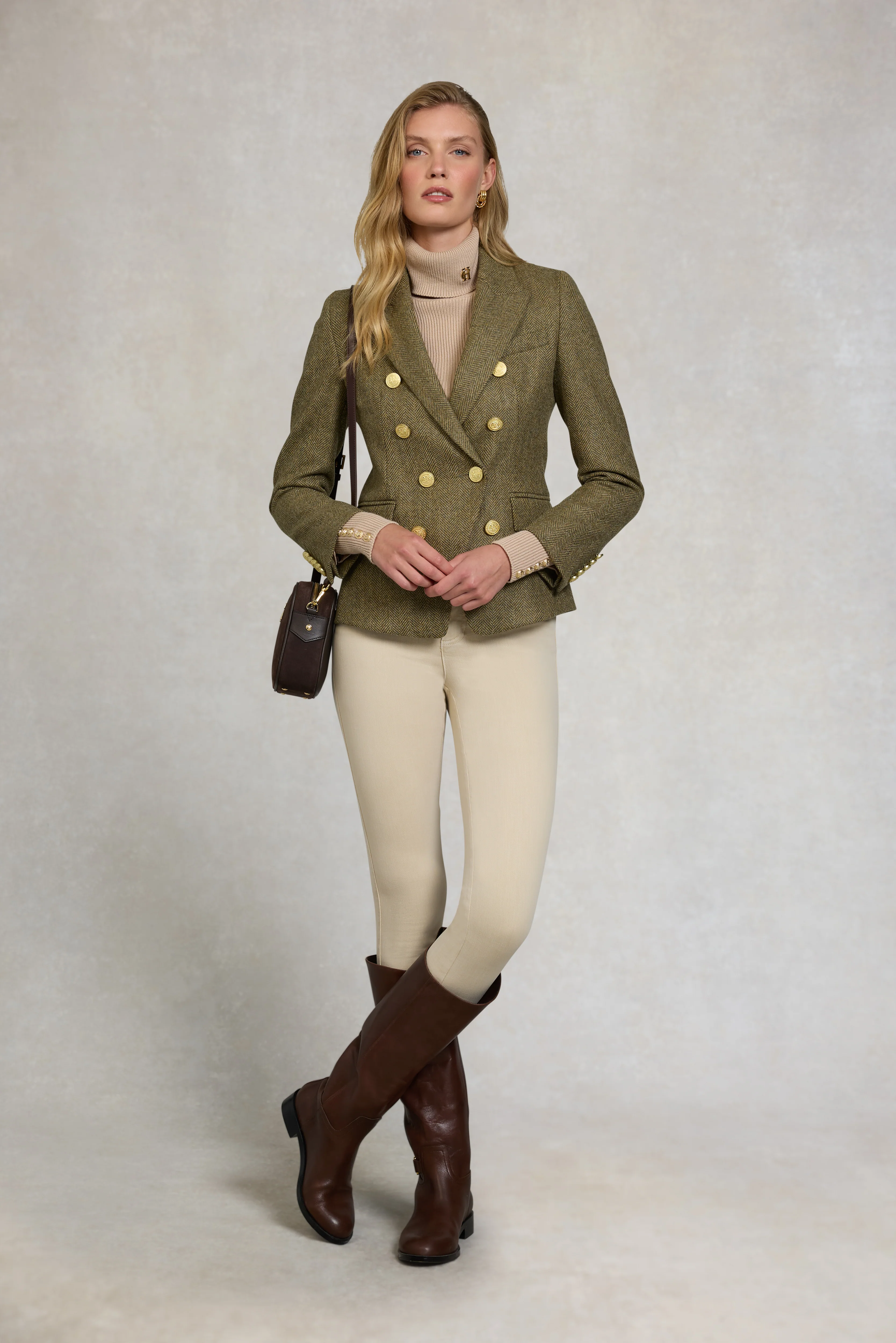 Knightsbridge Blazer (Moss Herringbone) - Image 9