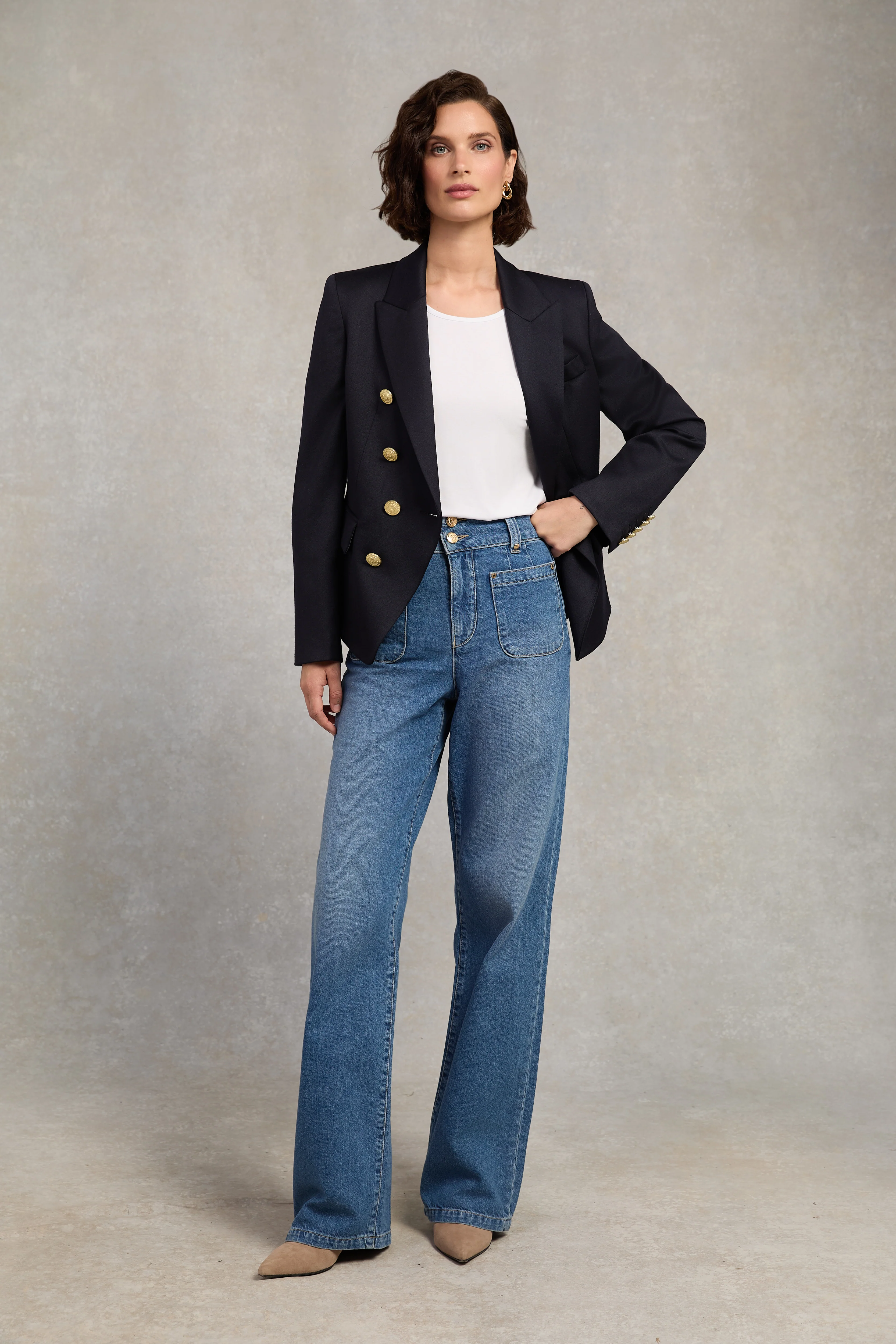 Knightsbridge Blazer (Navy Barathea) - Image 7