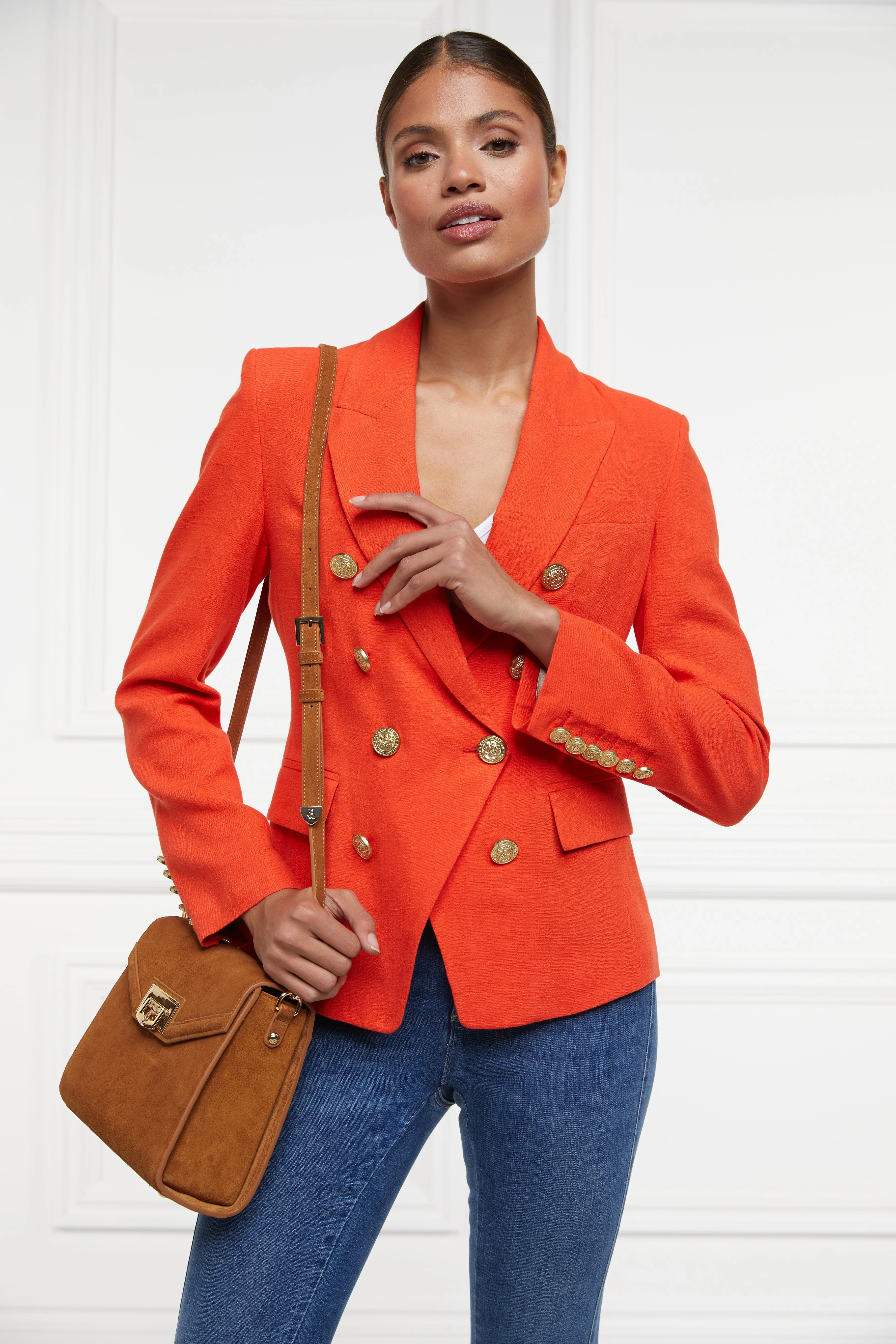 Knightsbridge Blazer (Neroli Linen) - Image 2