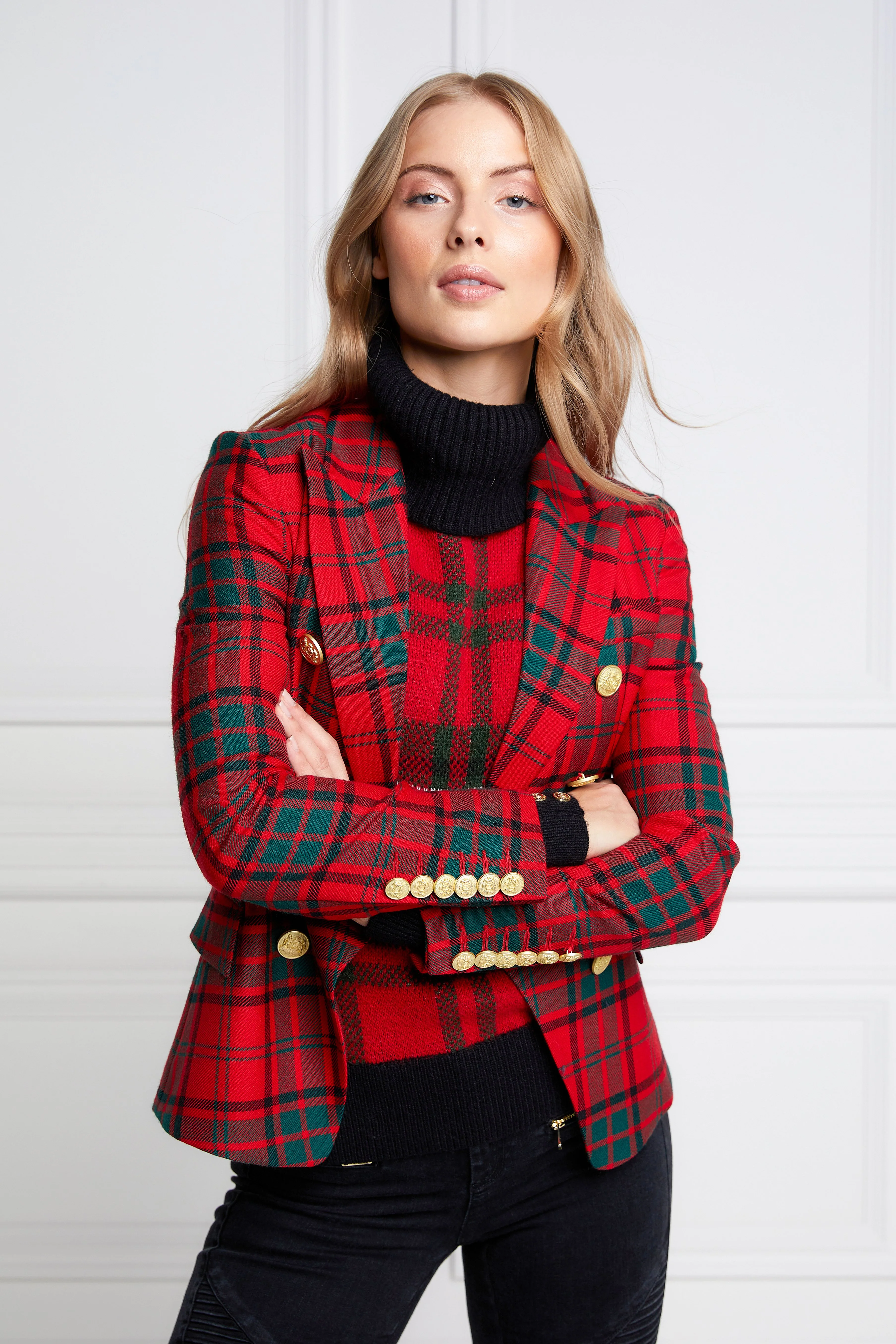 Knightsbridge Blazer (Red Tartan) - Image 2