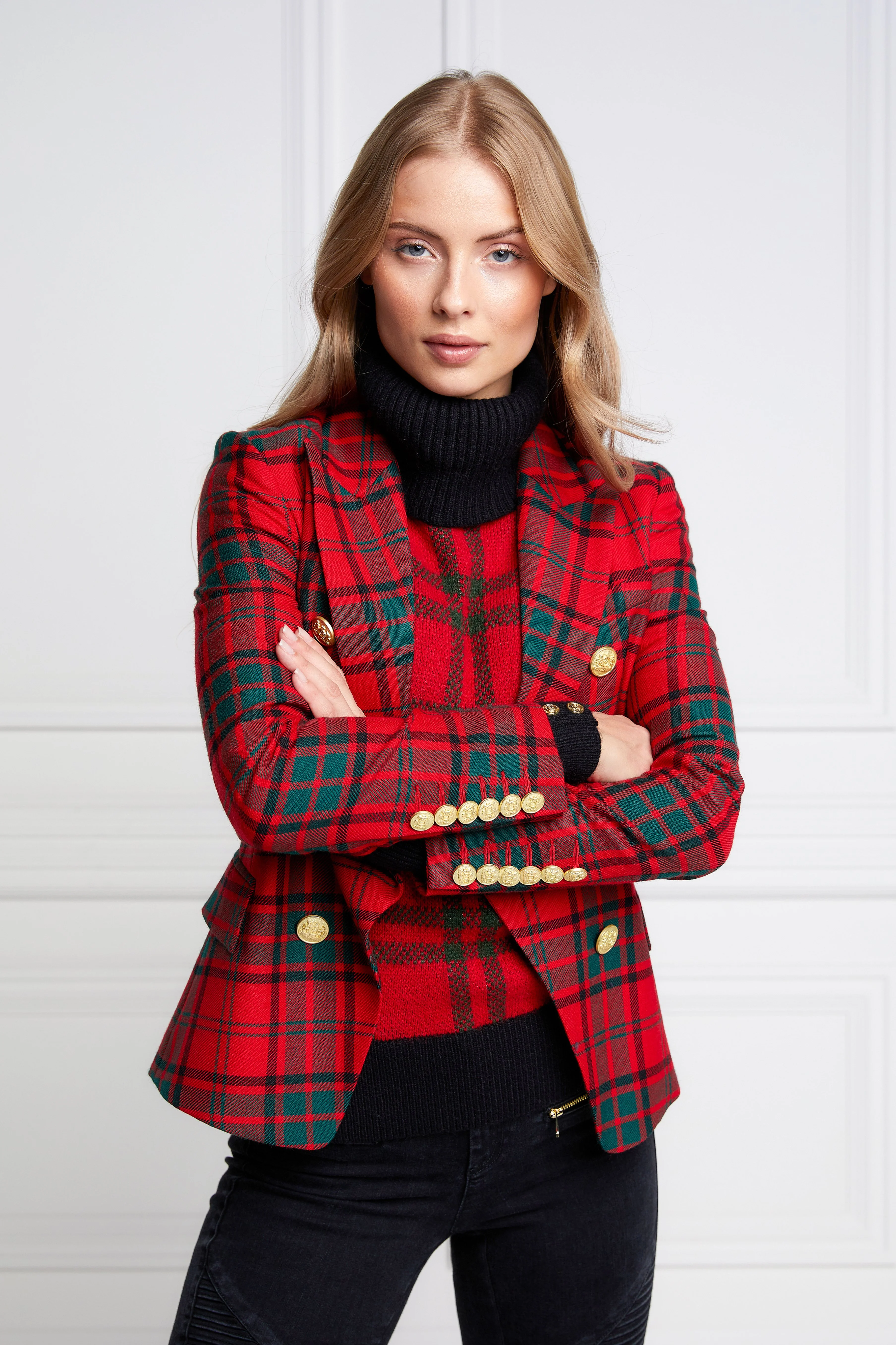 Knightsbridge Blazer (Red Tartan) - Image 6