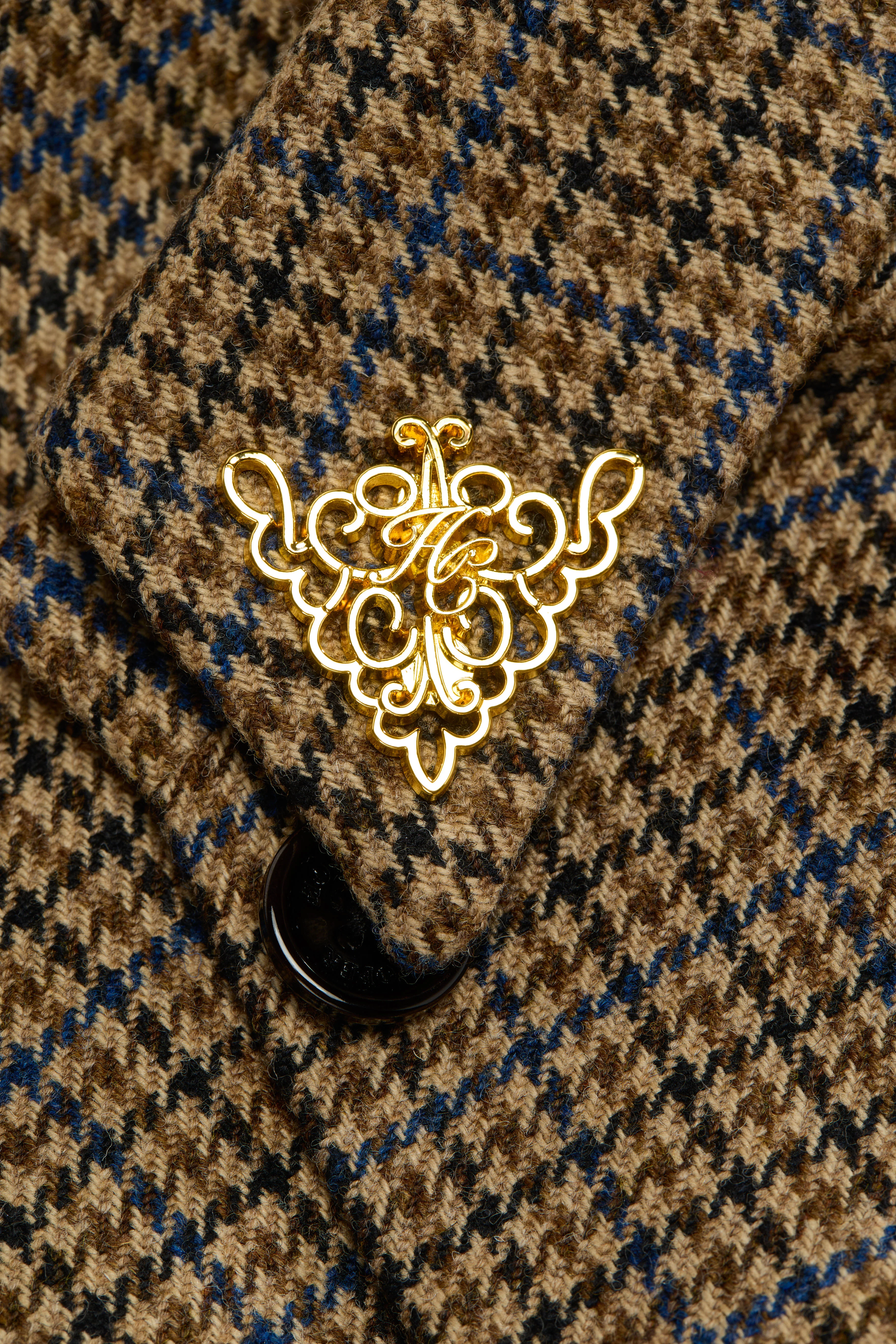 Knightsbridge Cape (Abbot Check Tweed) - Image 4