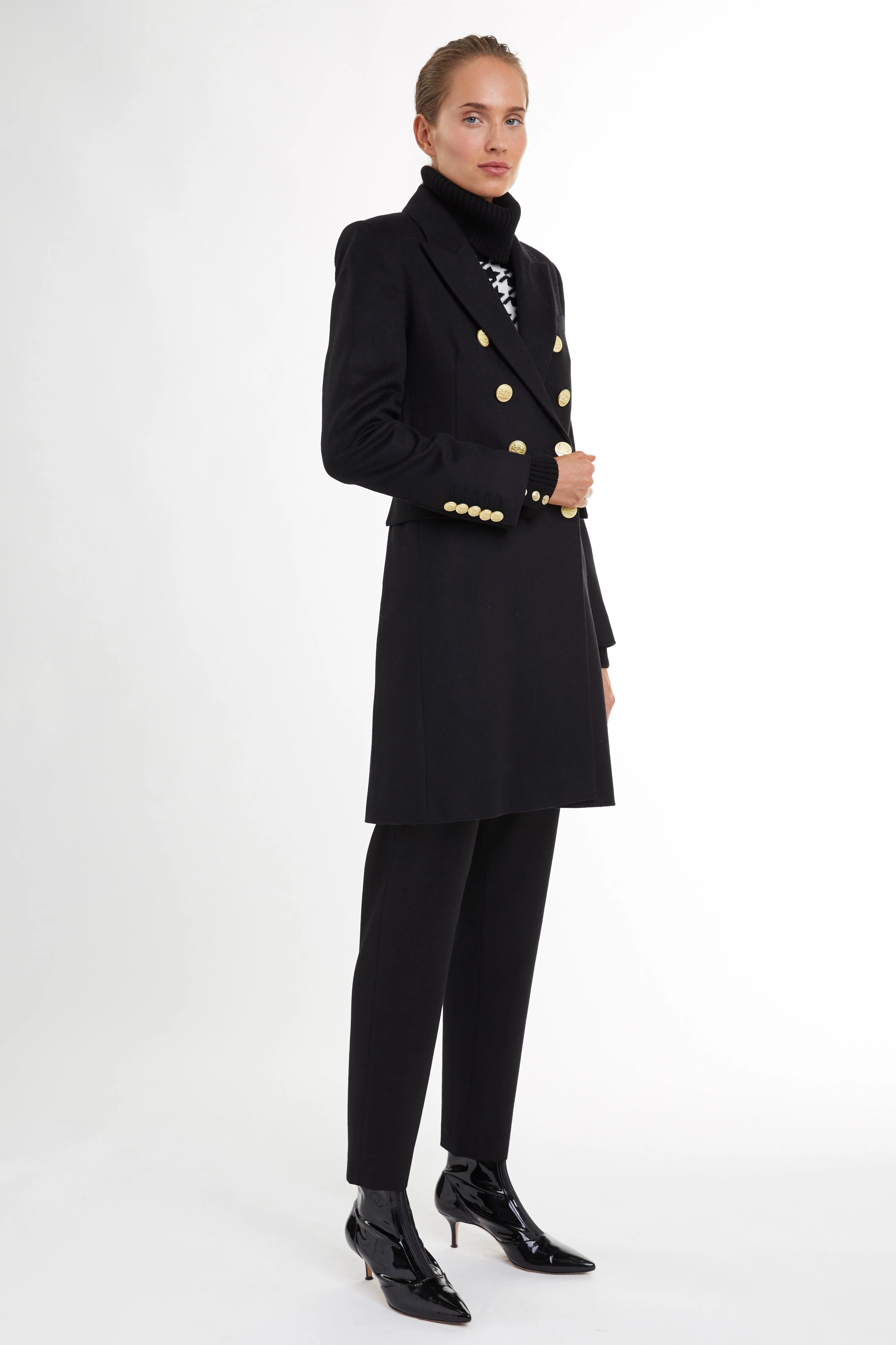 Knightsbridge Coat (Black) - Image 3