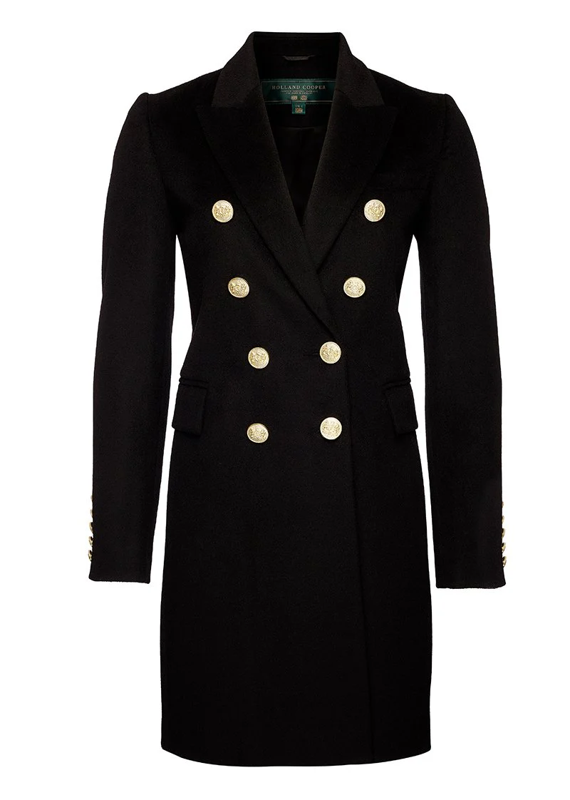 Knightsbridge Coat (Black) - Image 4
