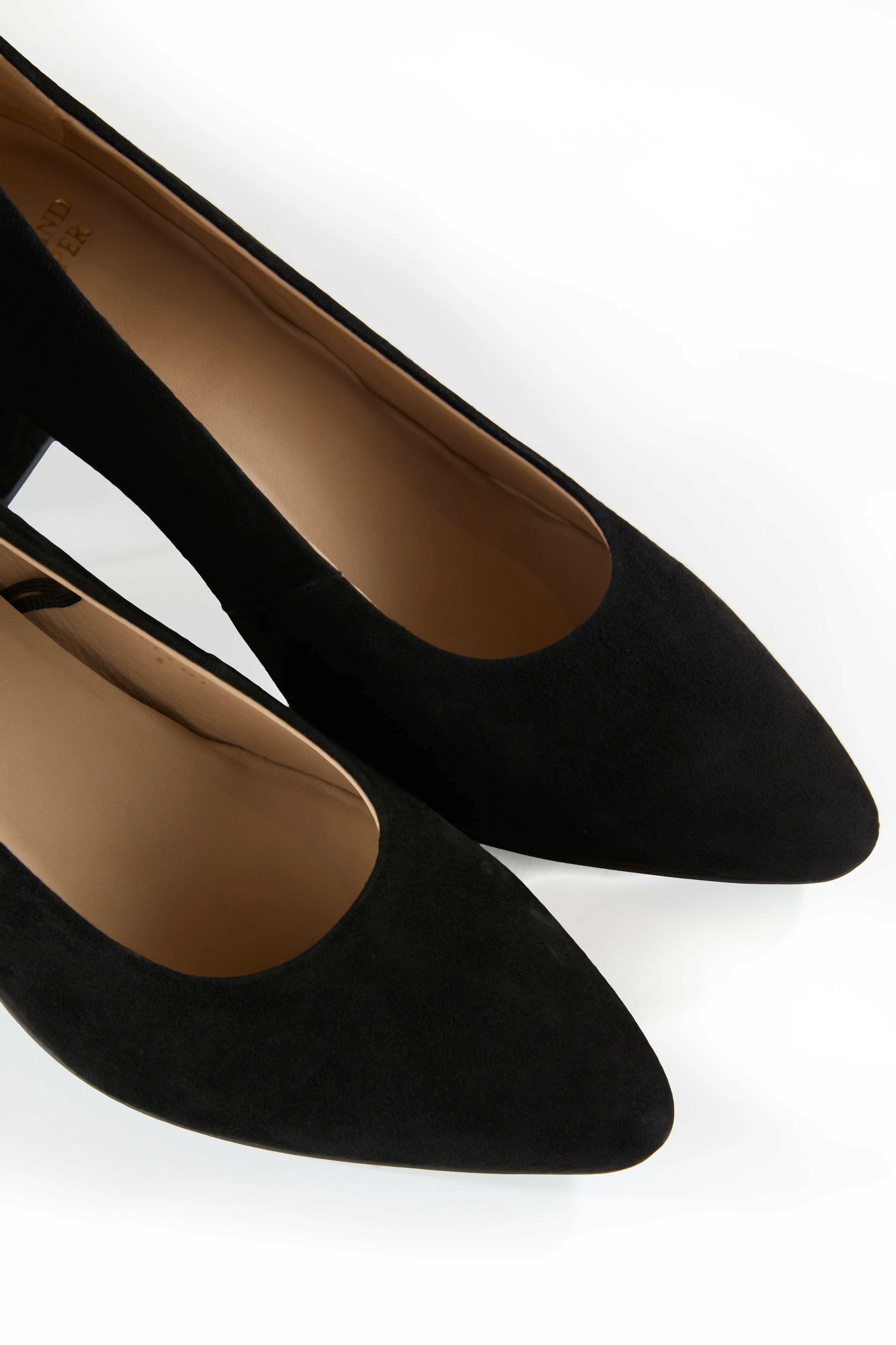 Knightsbridge Court Shoe (Black Suede) - Image 8