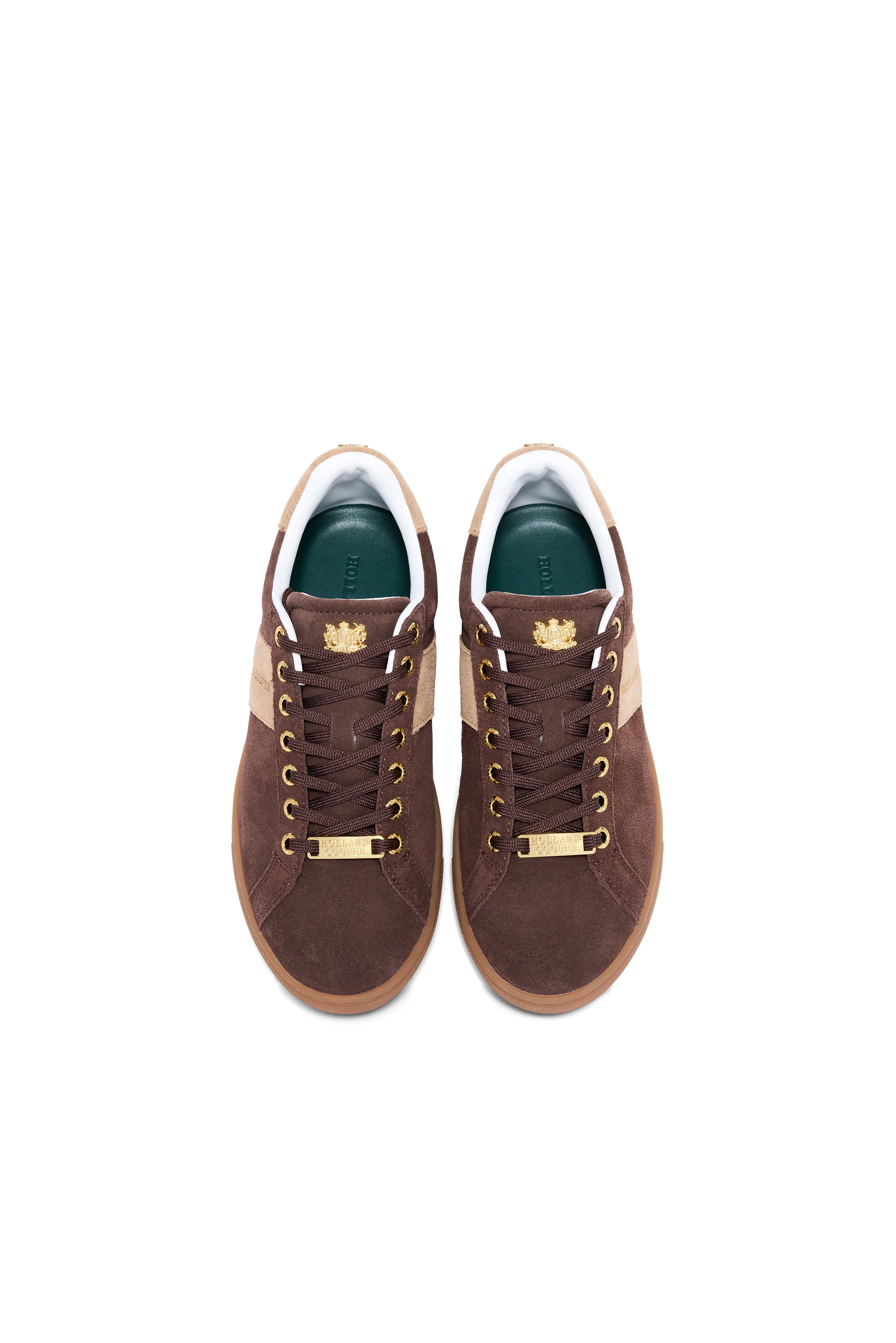 Knightsbridge Court Trainer (Dark Chocolate Taupe) - Image 6