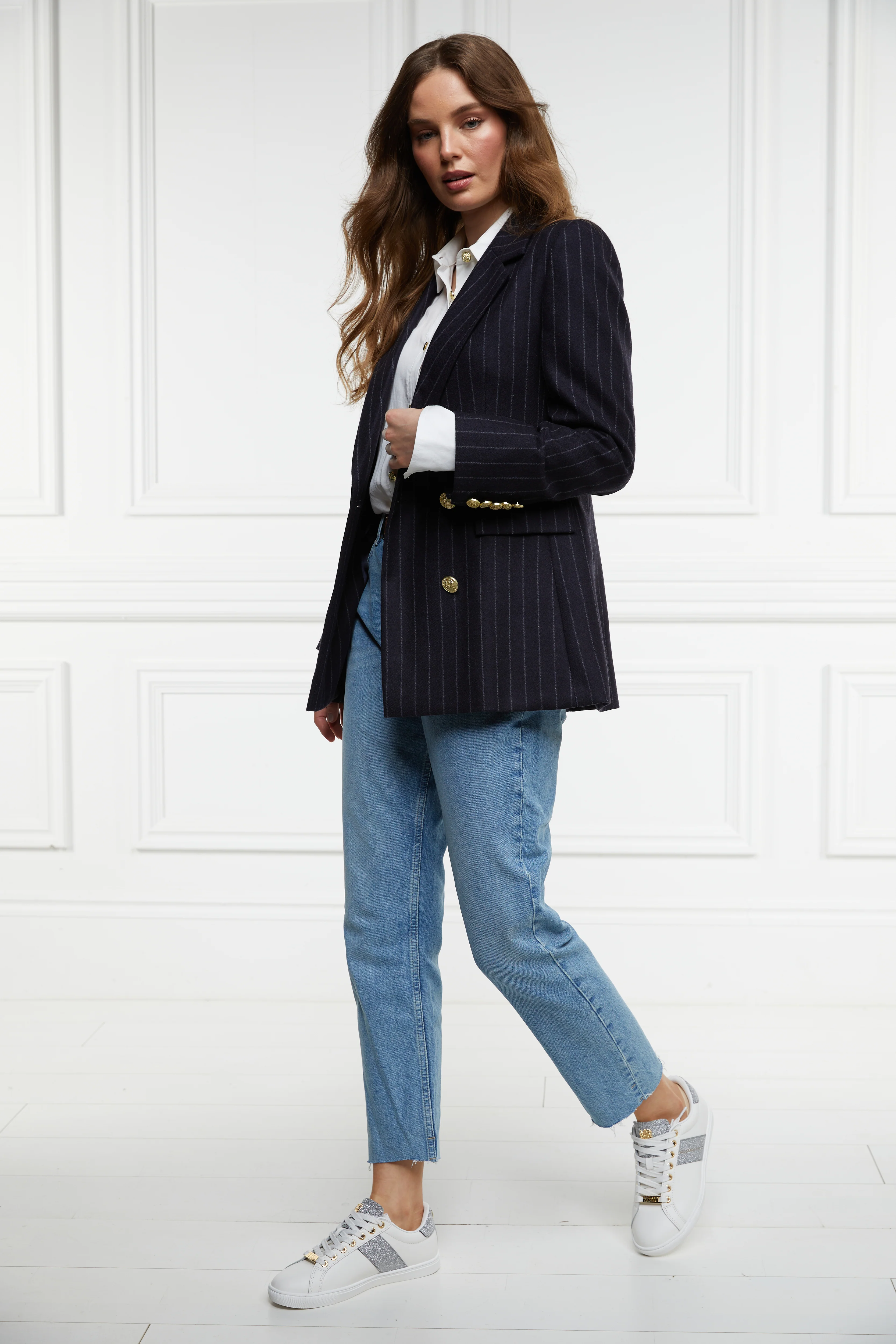 Knightsbridge Court Trainer (Silver Crystal) - Image 2