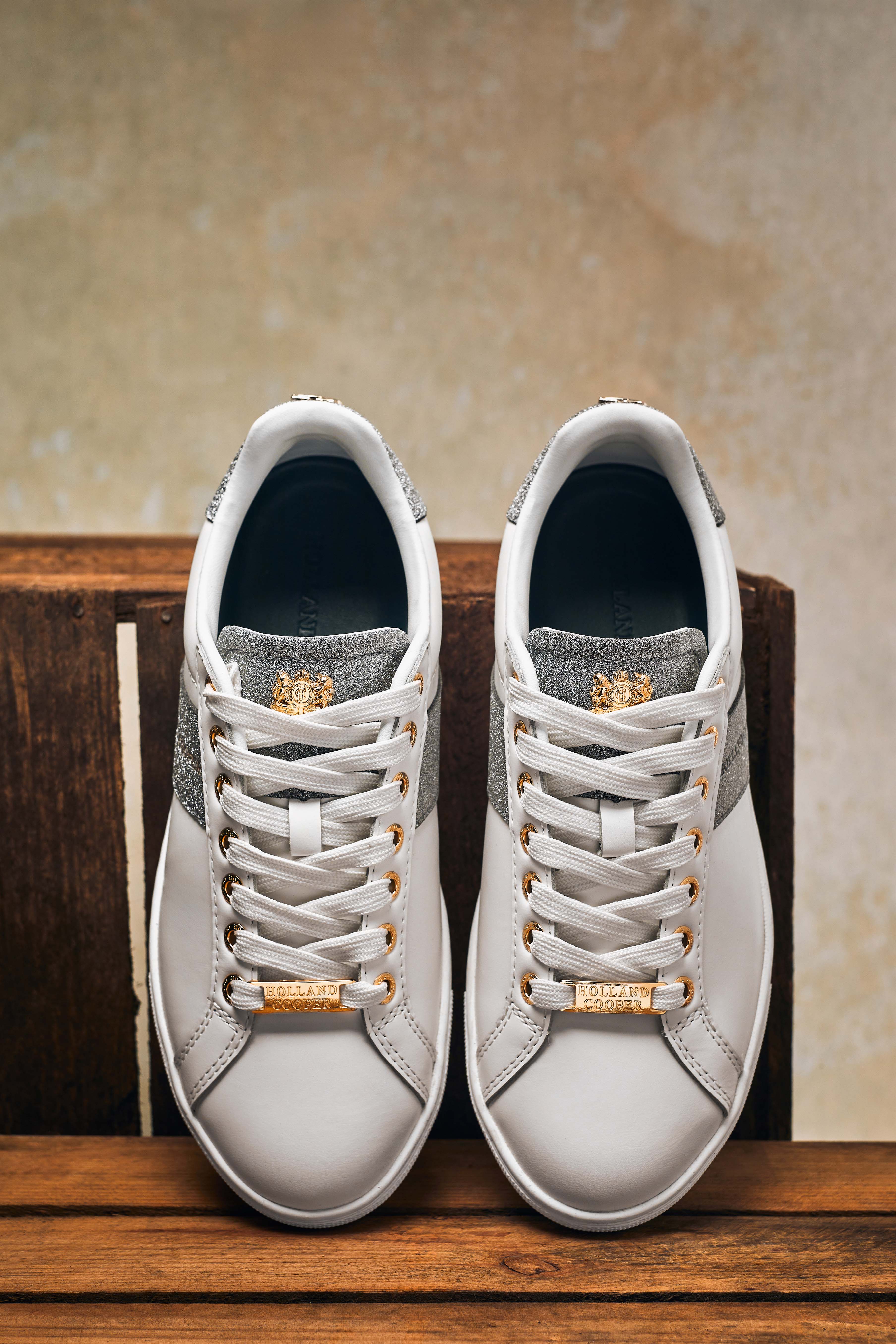 Knightsbridge Court Trainer (Silver Crystal) - Image 5