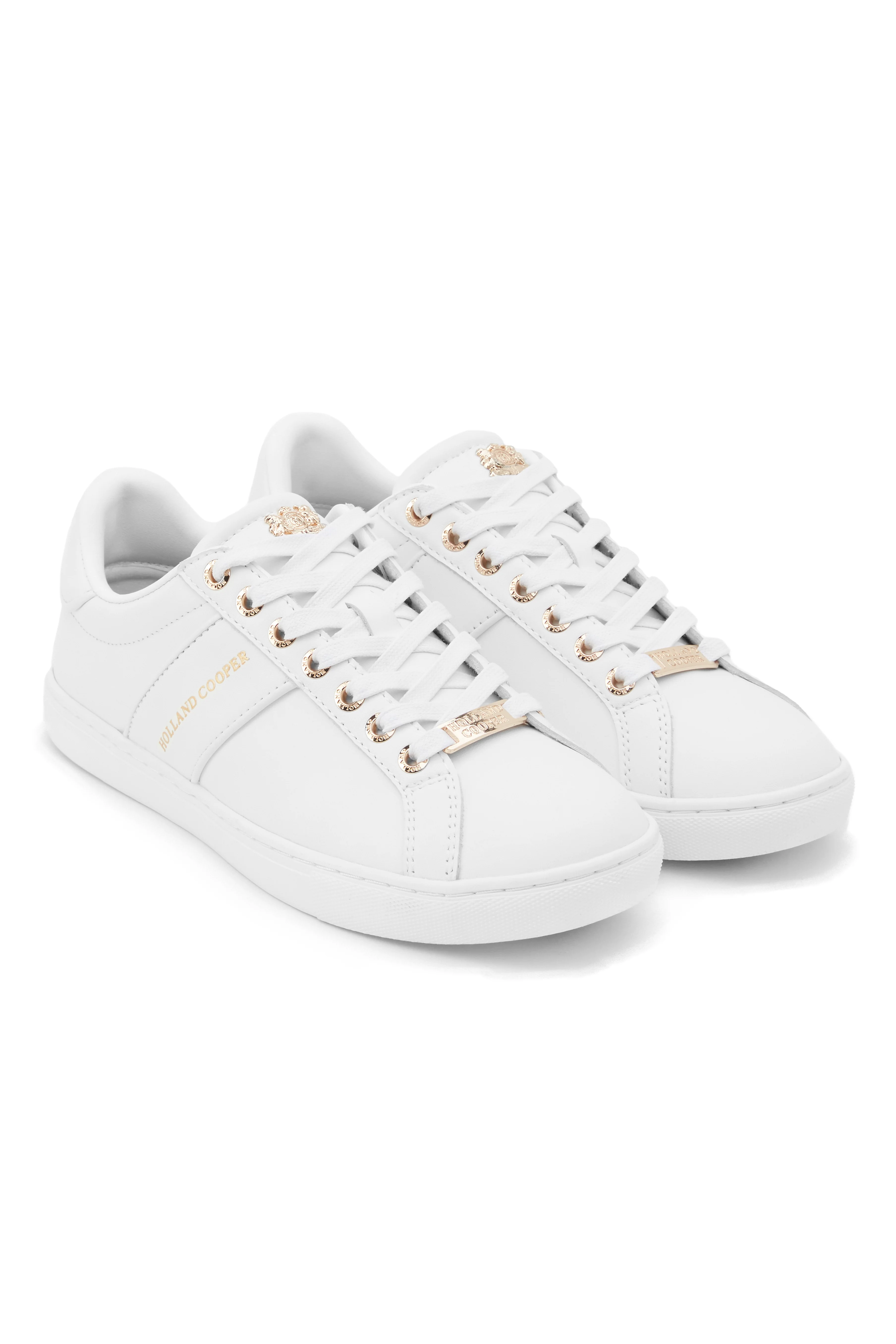 Knightsbridge Court Trainer (White) - Image 4