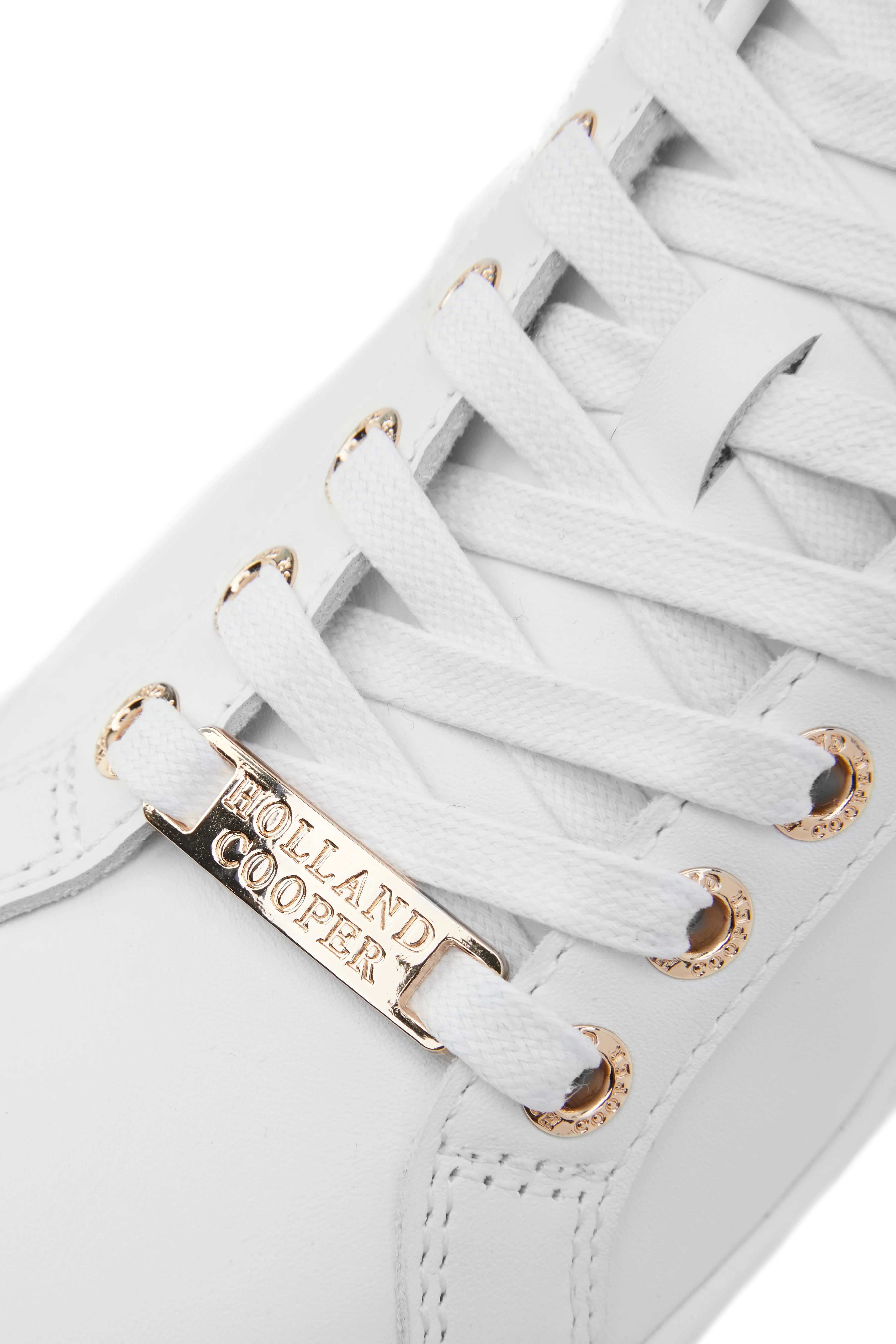 Knightsbridge Court Trainer (White) - Image 7