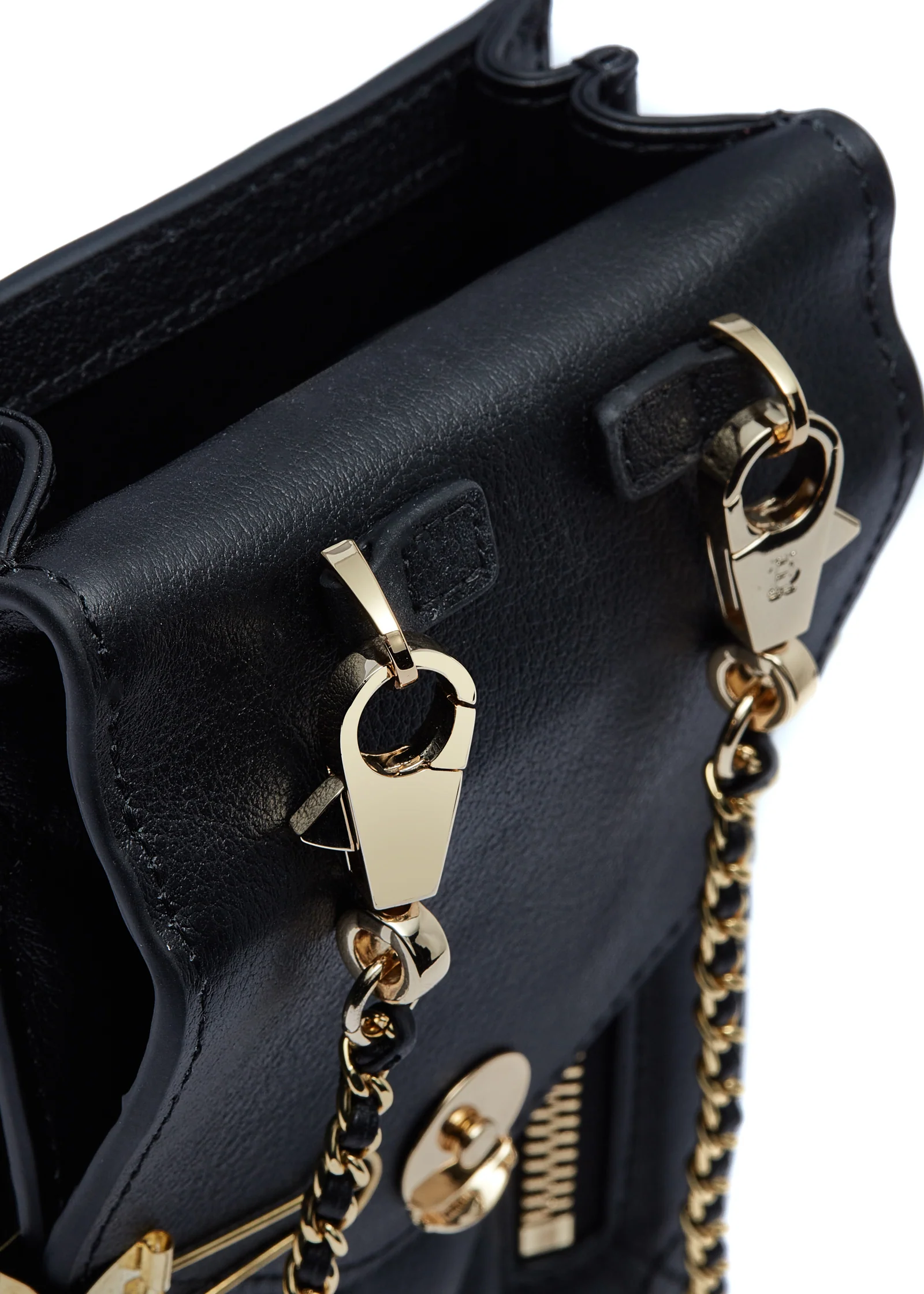 Knightsbridge Phone Pouch (Black Quilted) - Image 10