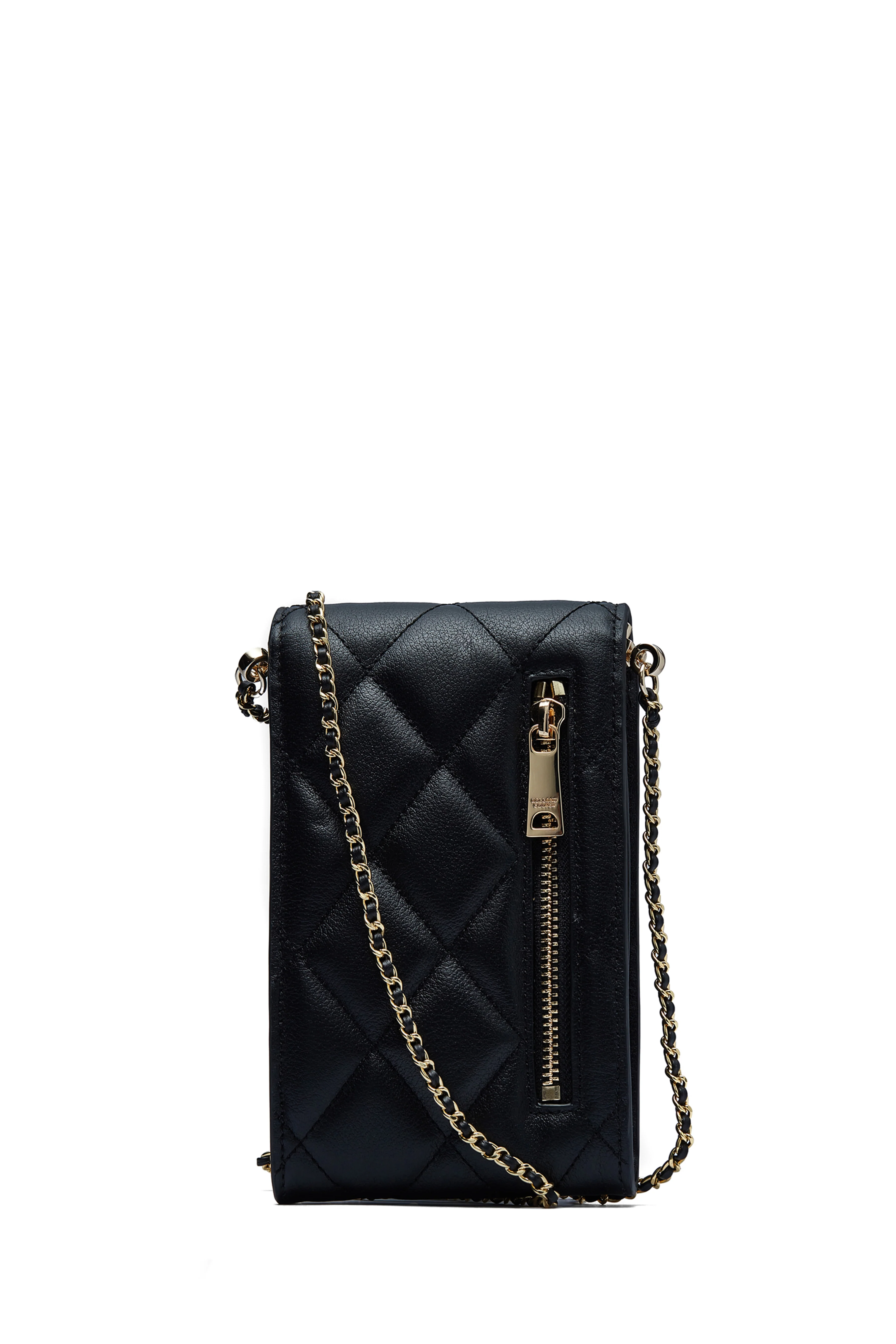 Knightsbridge Phone Pouch (Black Quilted) - Image 4