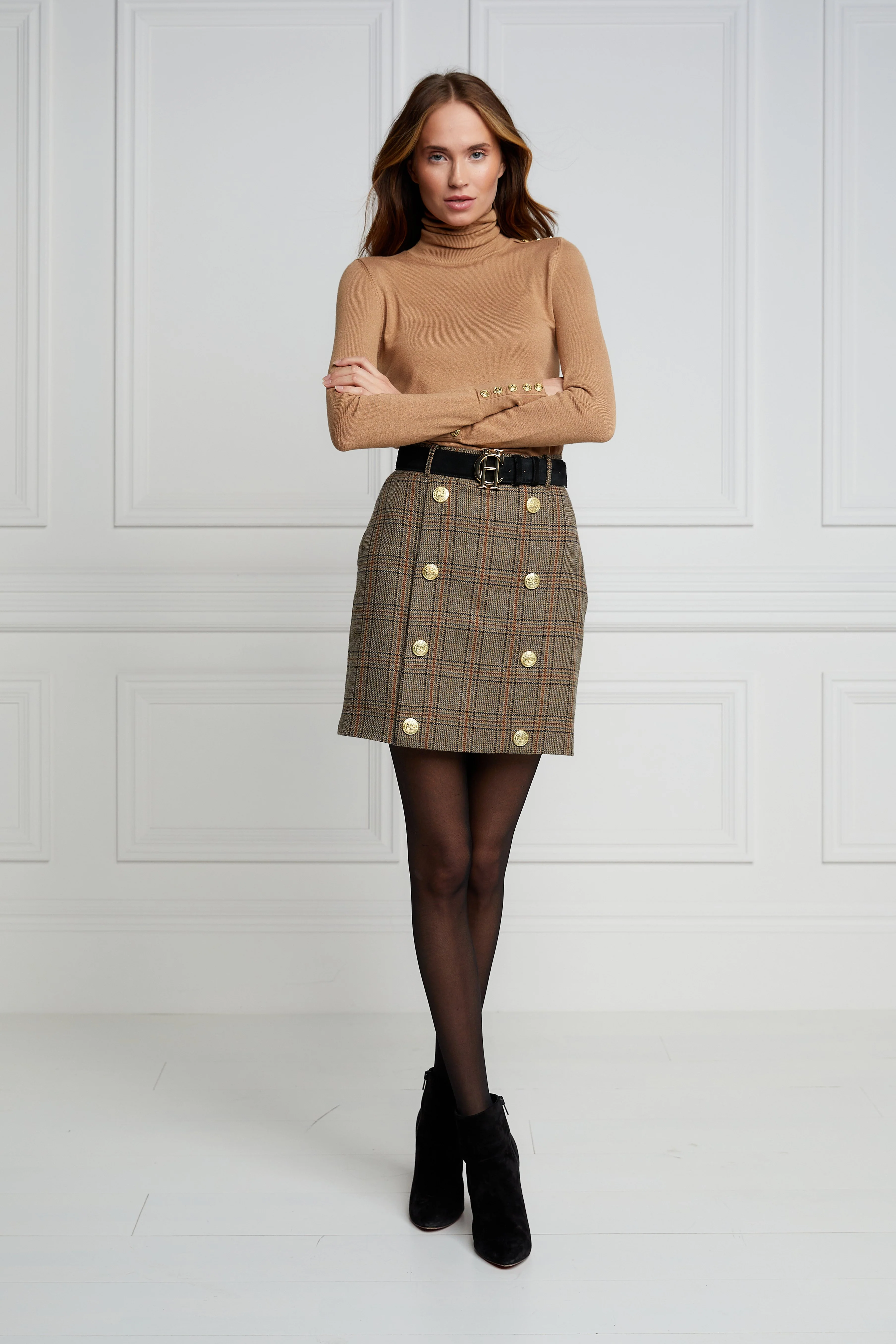 Knightsbridge Skirt (Bourbon Tweed) - Image 8