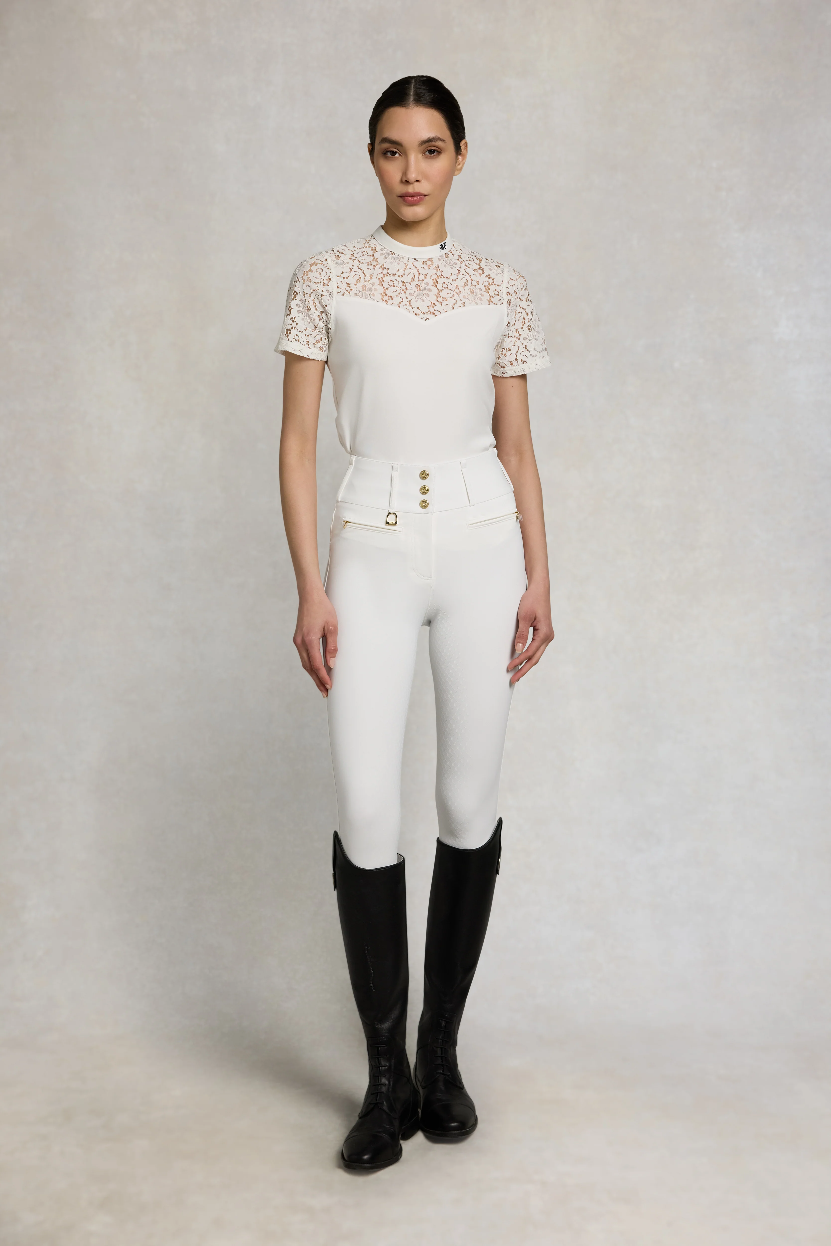 Lace Tee (White) - Image 3