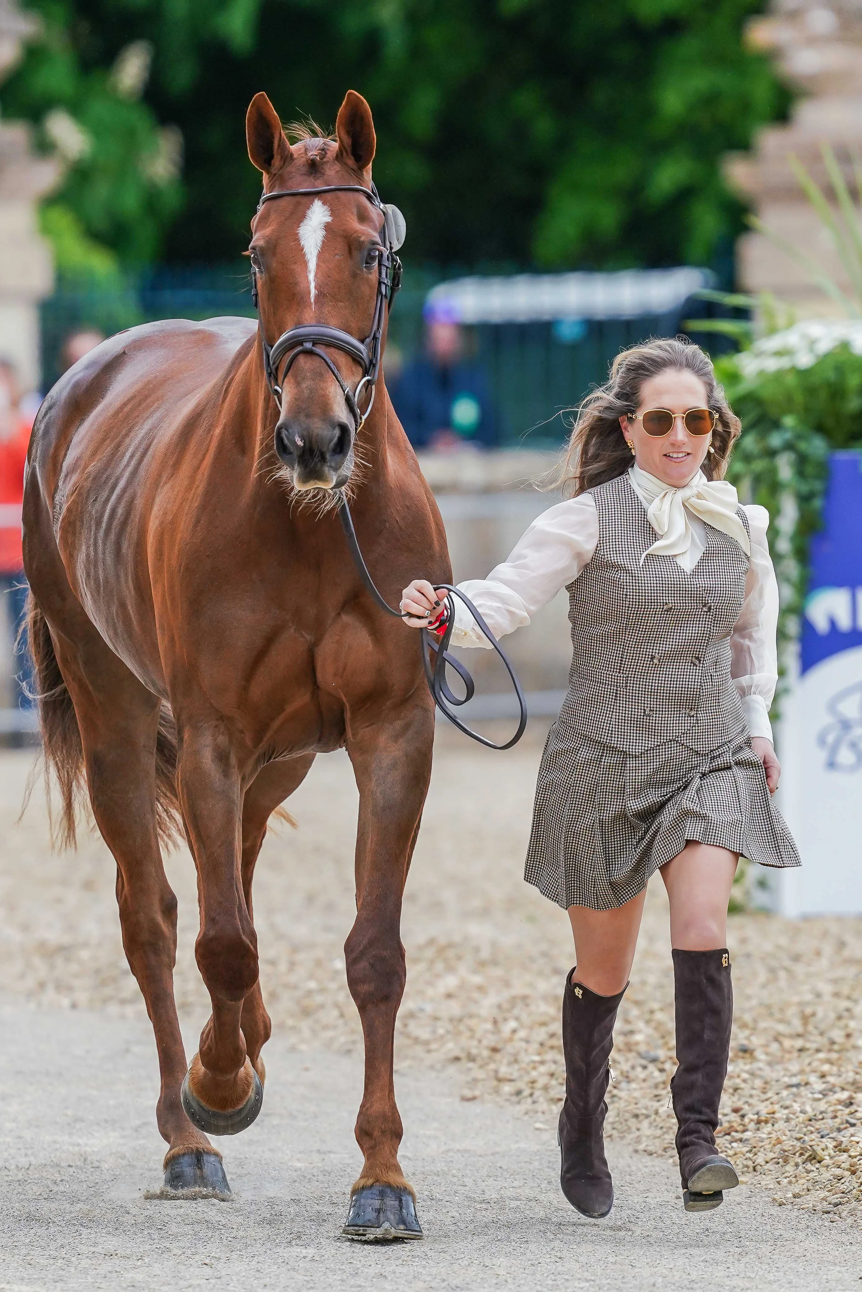 Laura Collett’s Badminton Trot Up 1 Westminster Tweed Look - Image 2