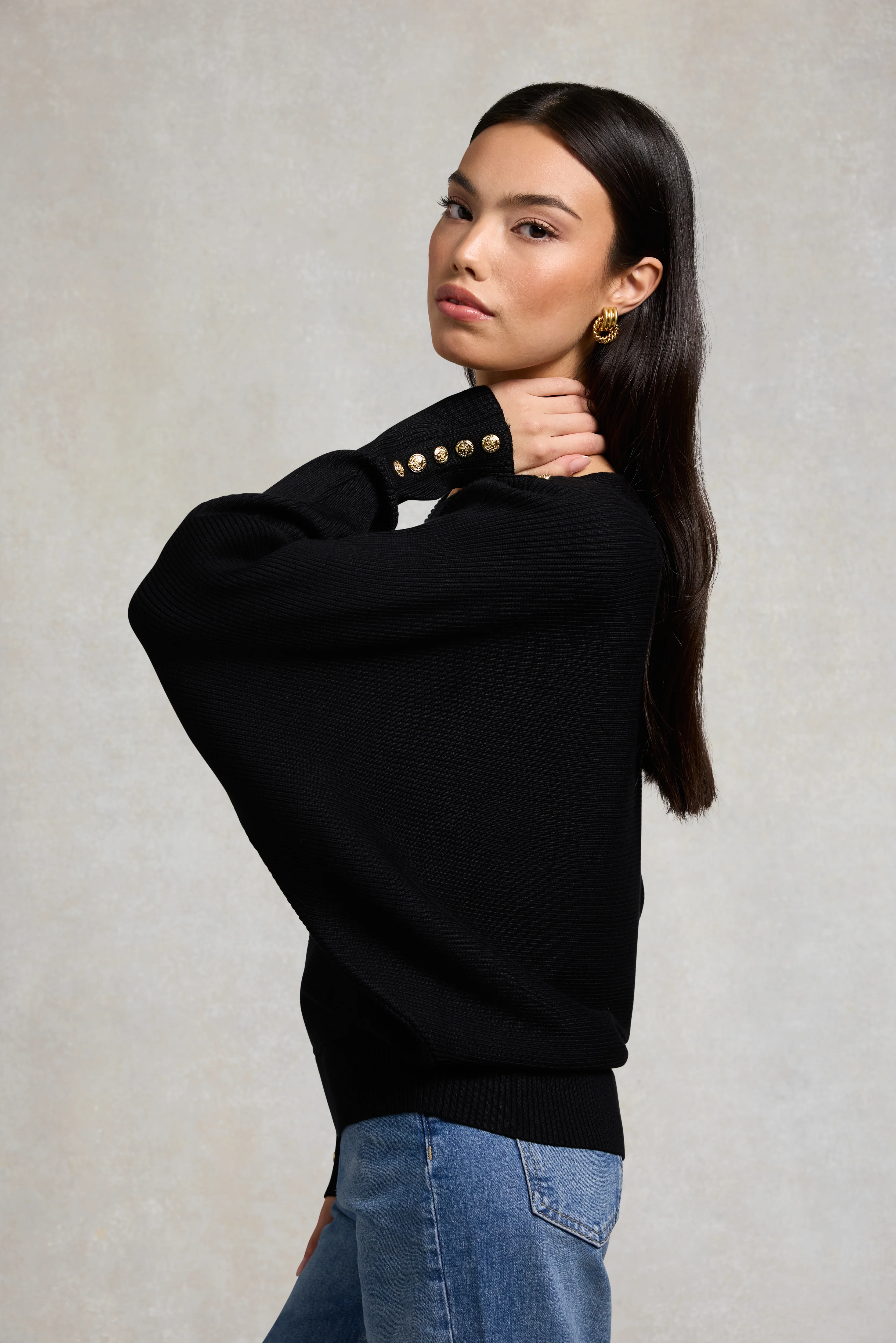 Leyla Knit (Black) - Image 2