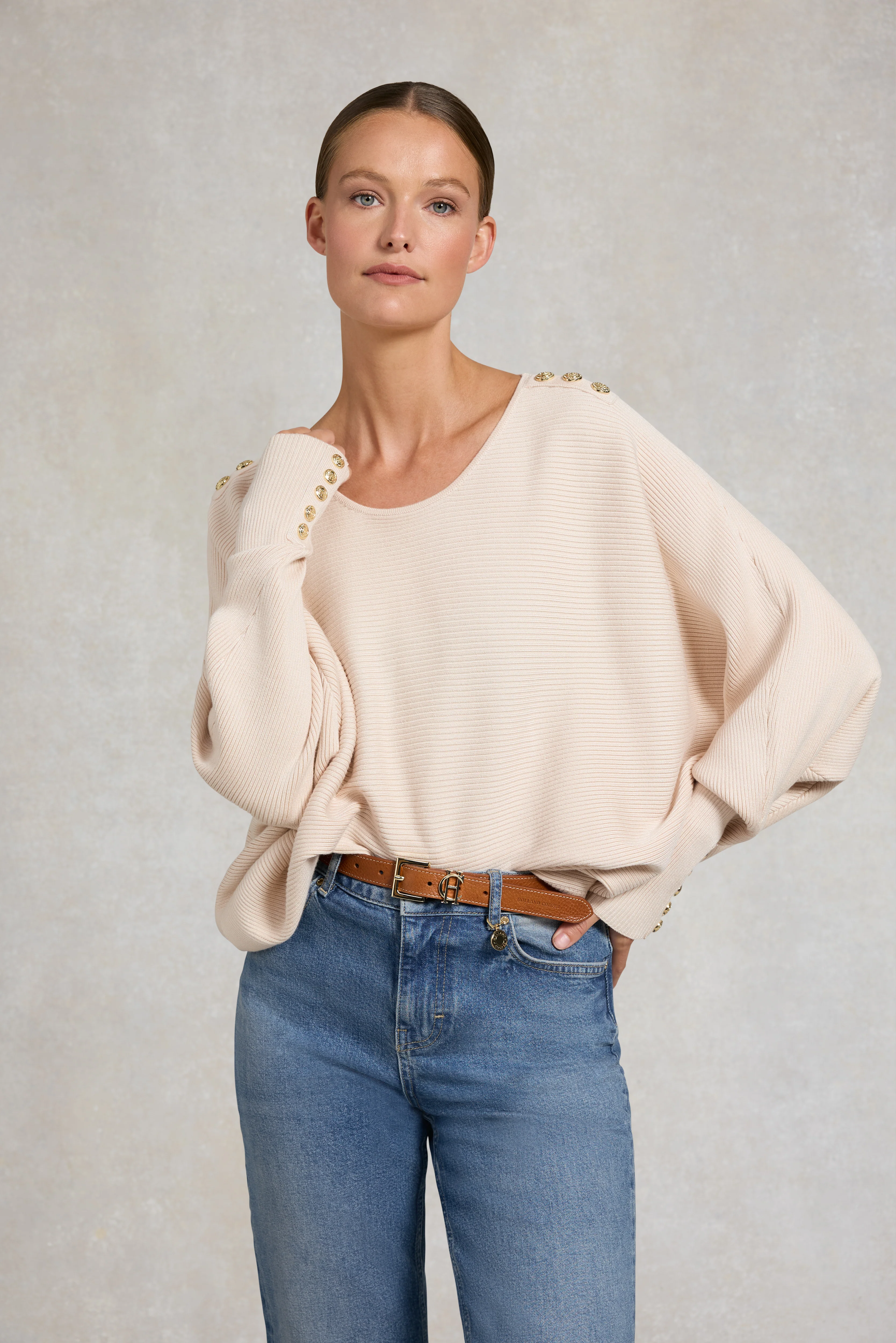Leyla Knit (Oatmeal) - Image 2