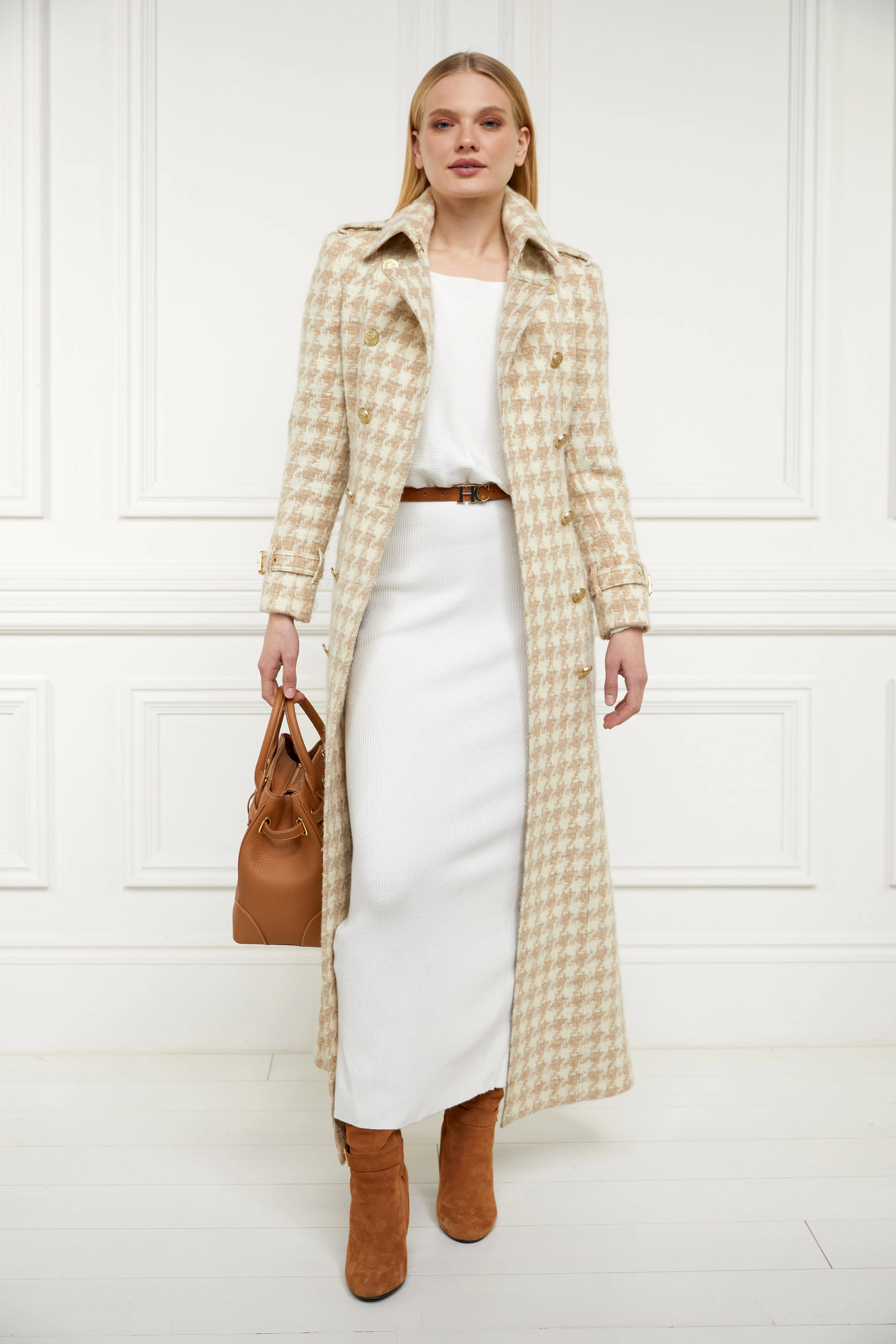 Leyla Knitted Dress (Natural) - Image 2