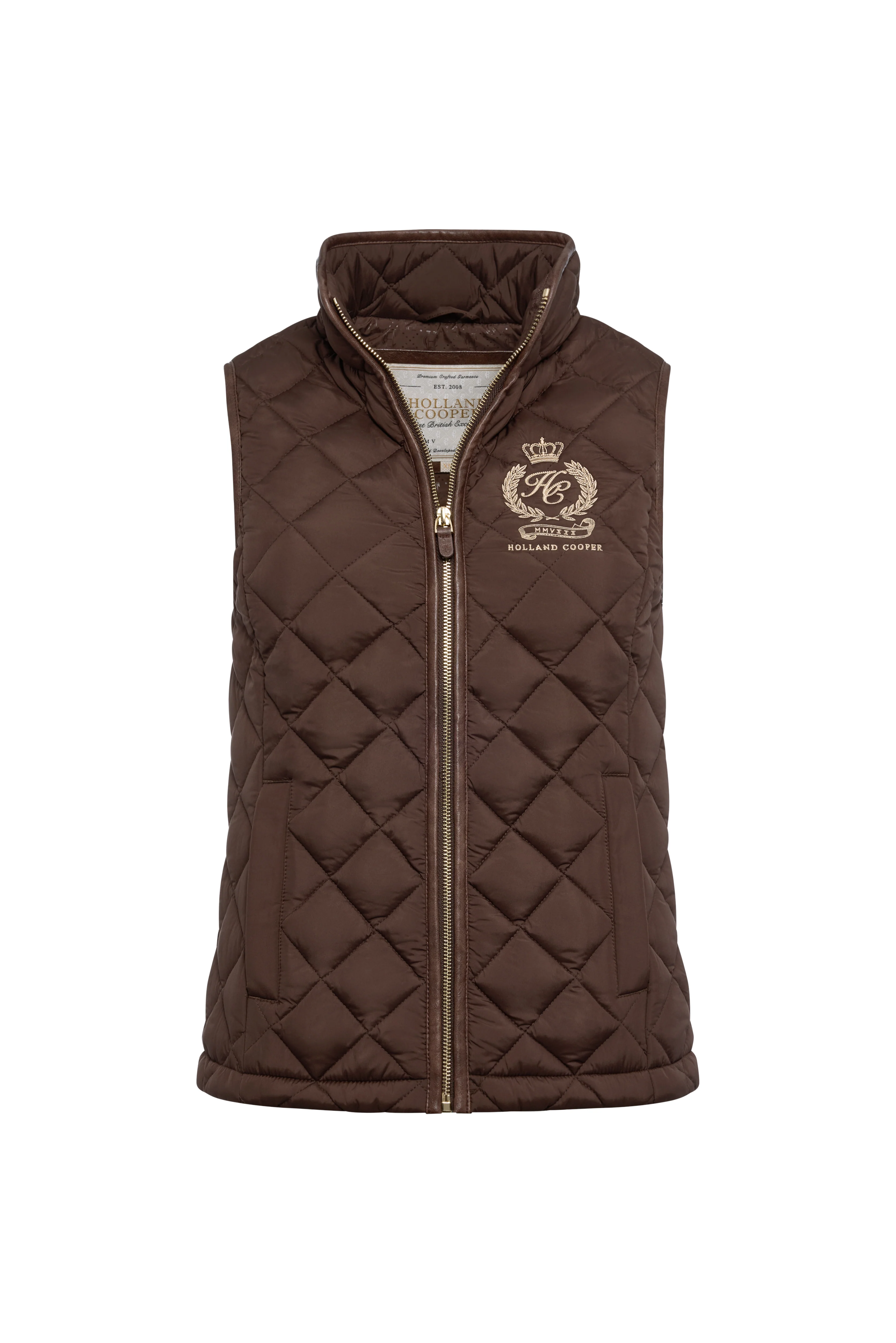 Lightweight Country Gilet (Chocolate) - Image 4