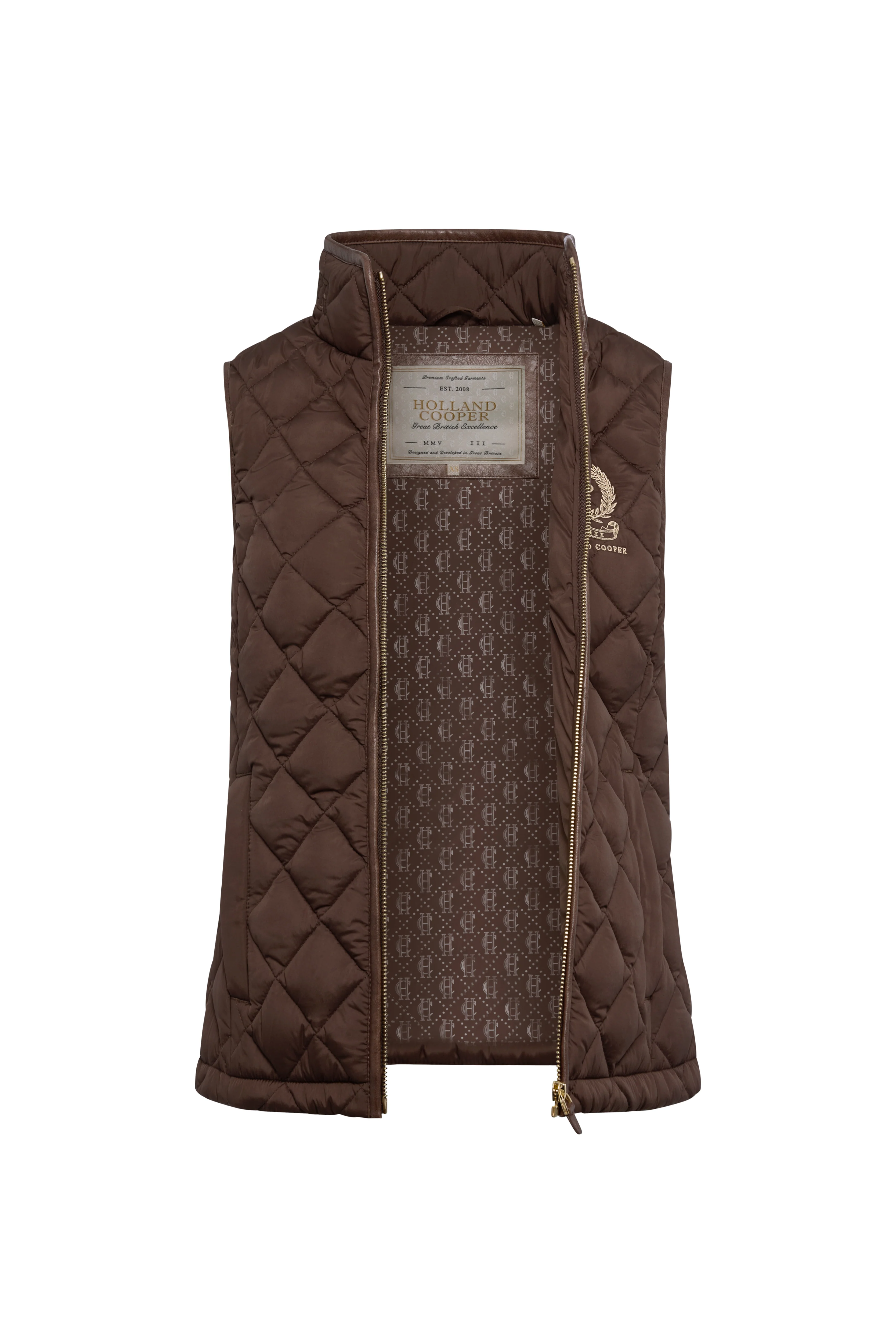 Lightweight Country Gilet (Chocolate) - Image 7