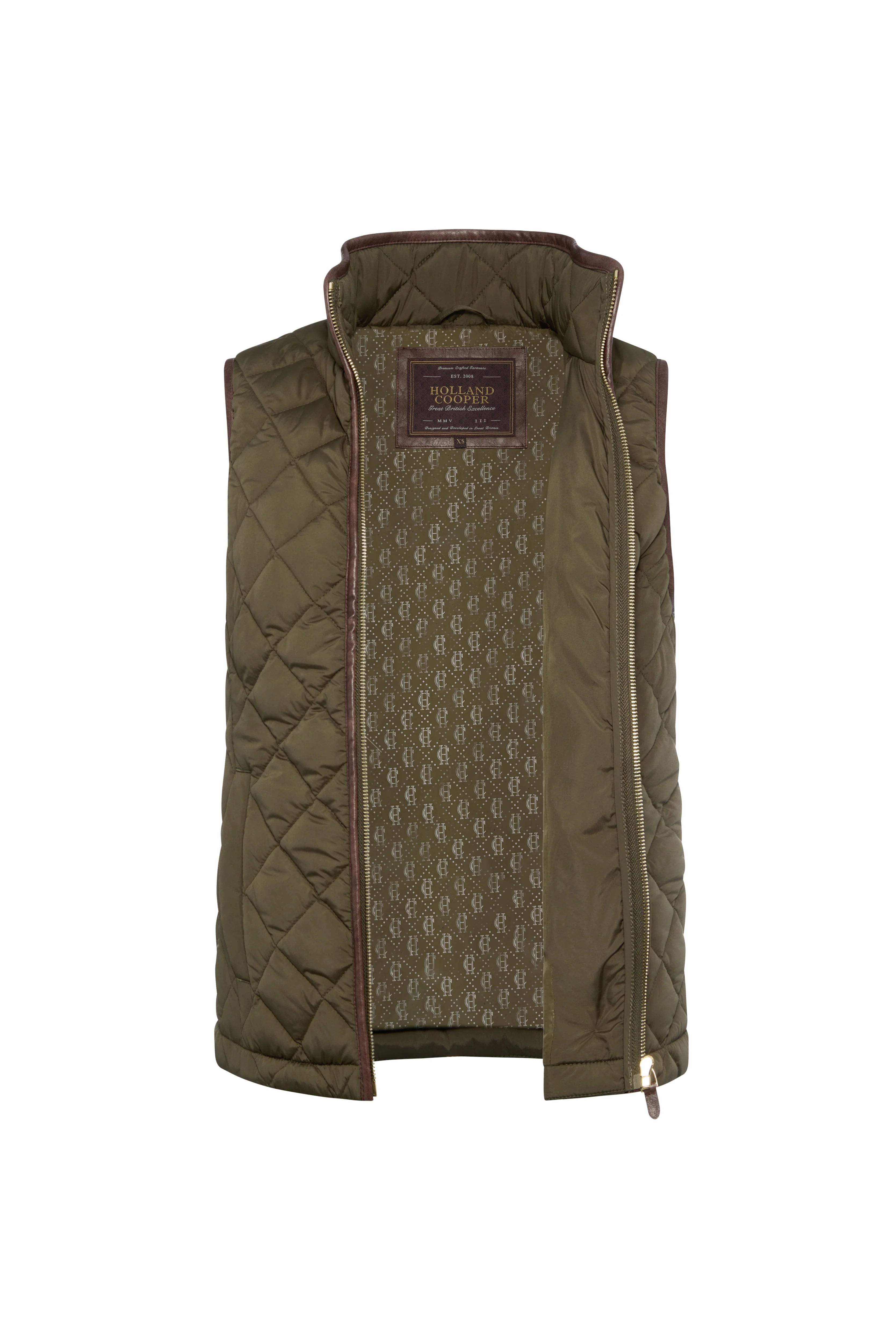 Lightweight Country Gilet (Khaki) - Image 7