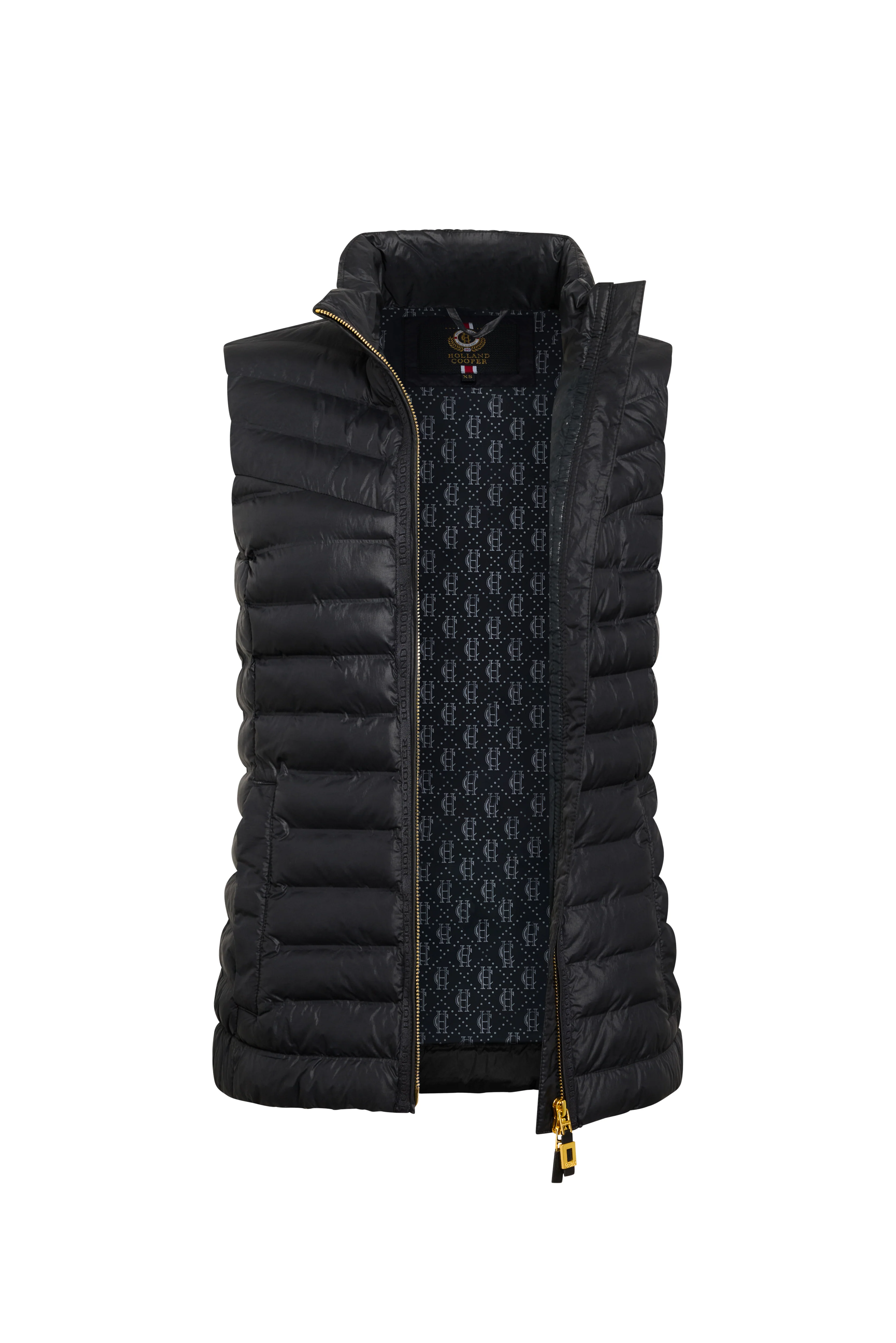 Lightweight Puffer Gilet (Black) - Image 6