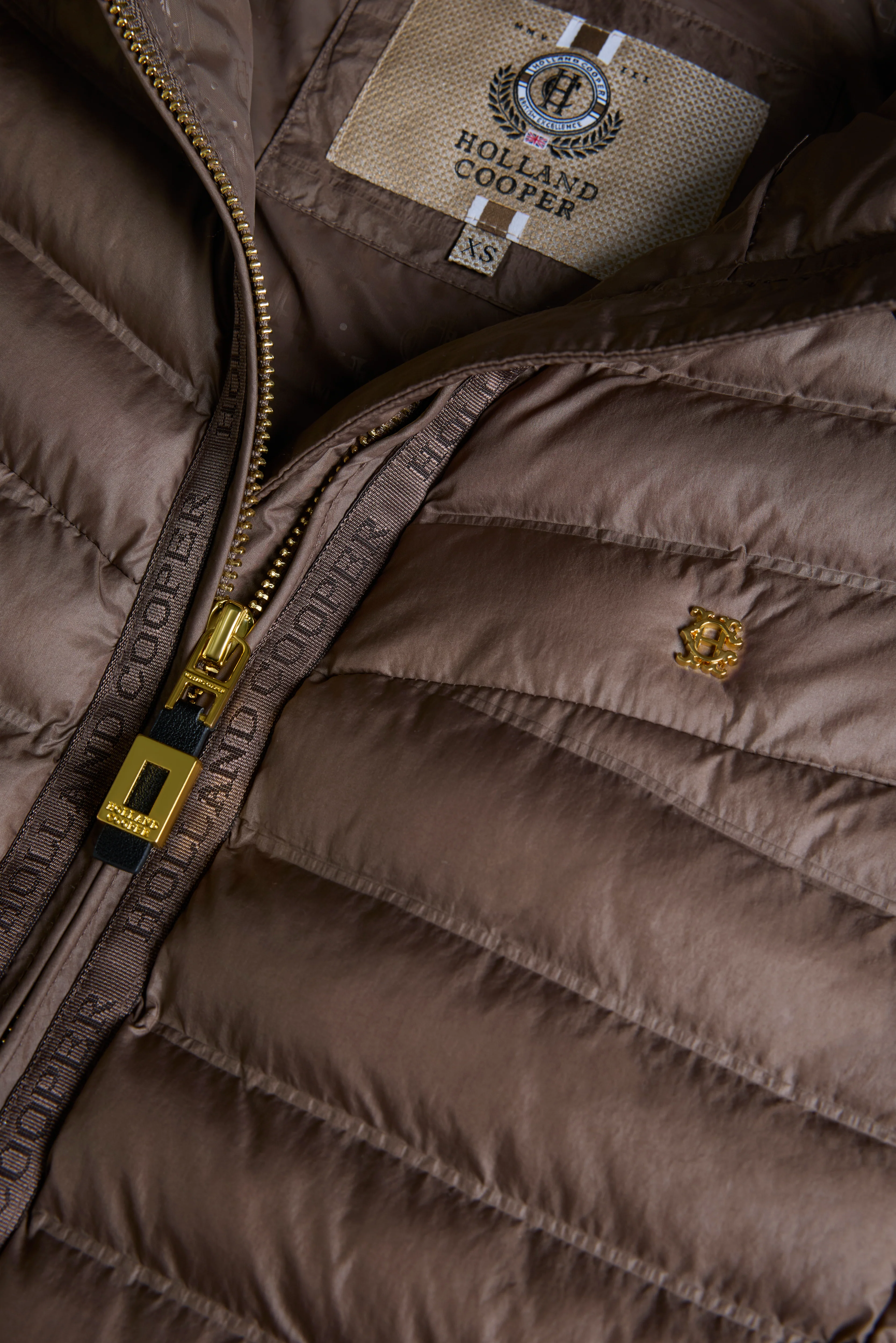 Lightweight Puffer Gilet (Chestnut) - Image 9