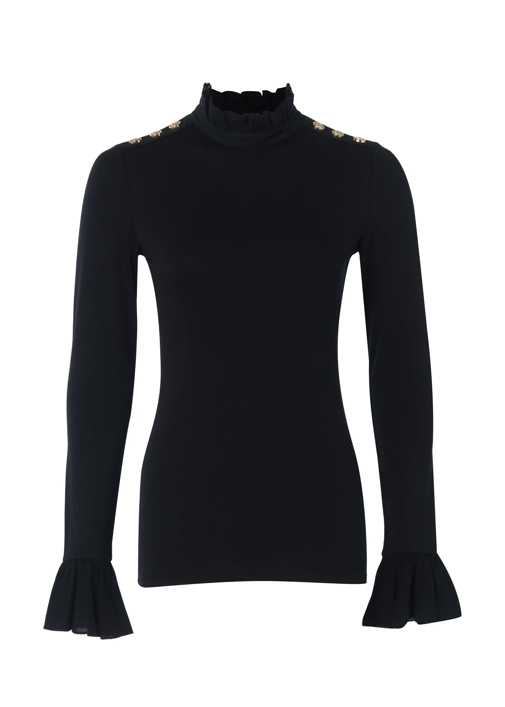 Lilibet Jersey Tee (Black) - Image 4