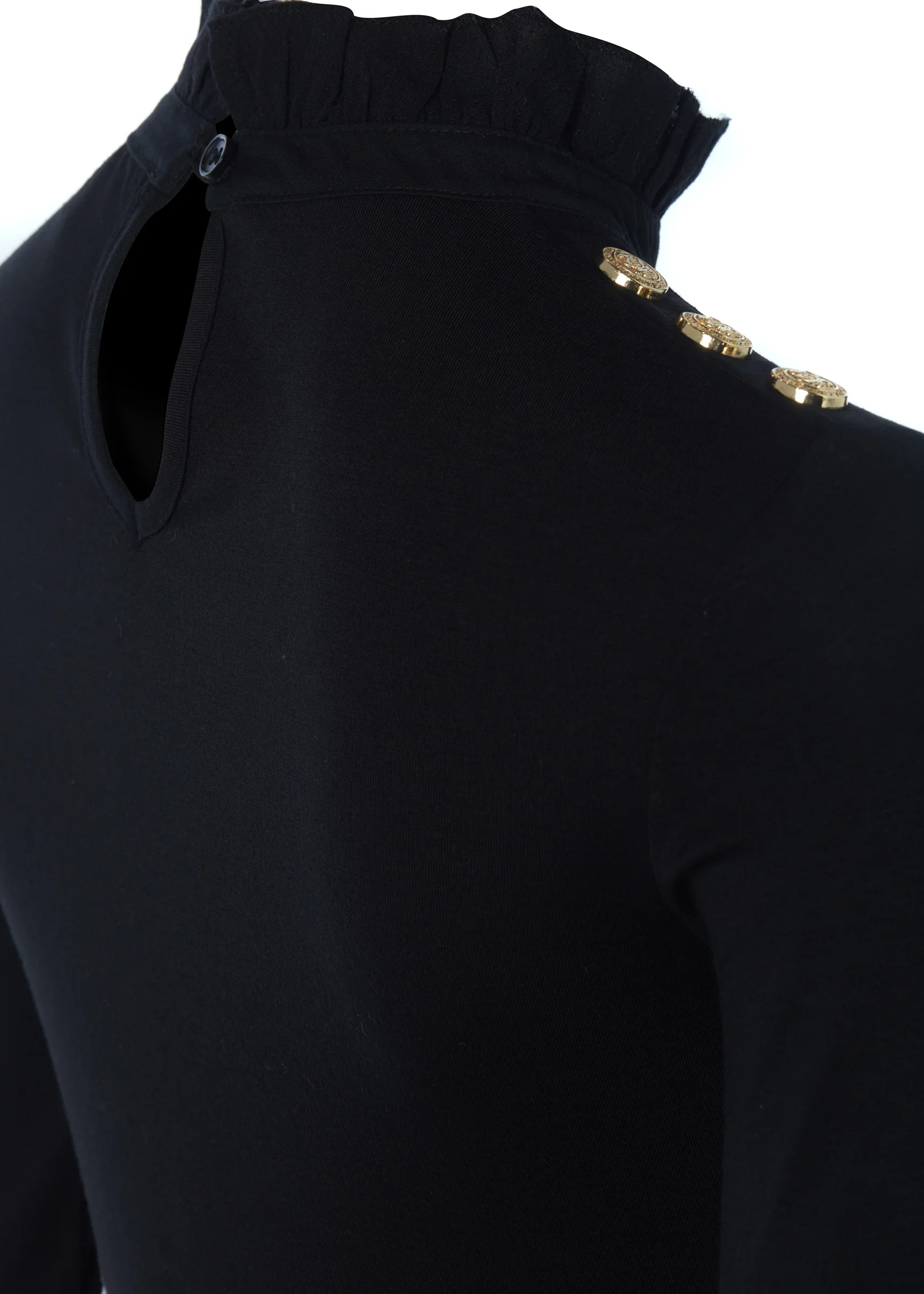 Lilibet Jersey Tee (Black) - Image 9