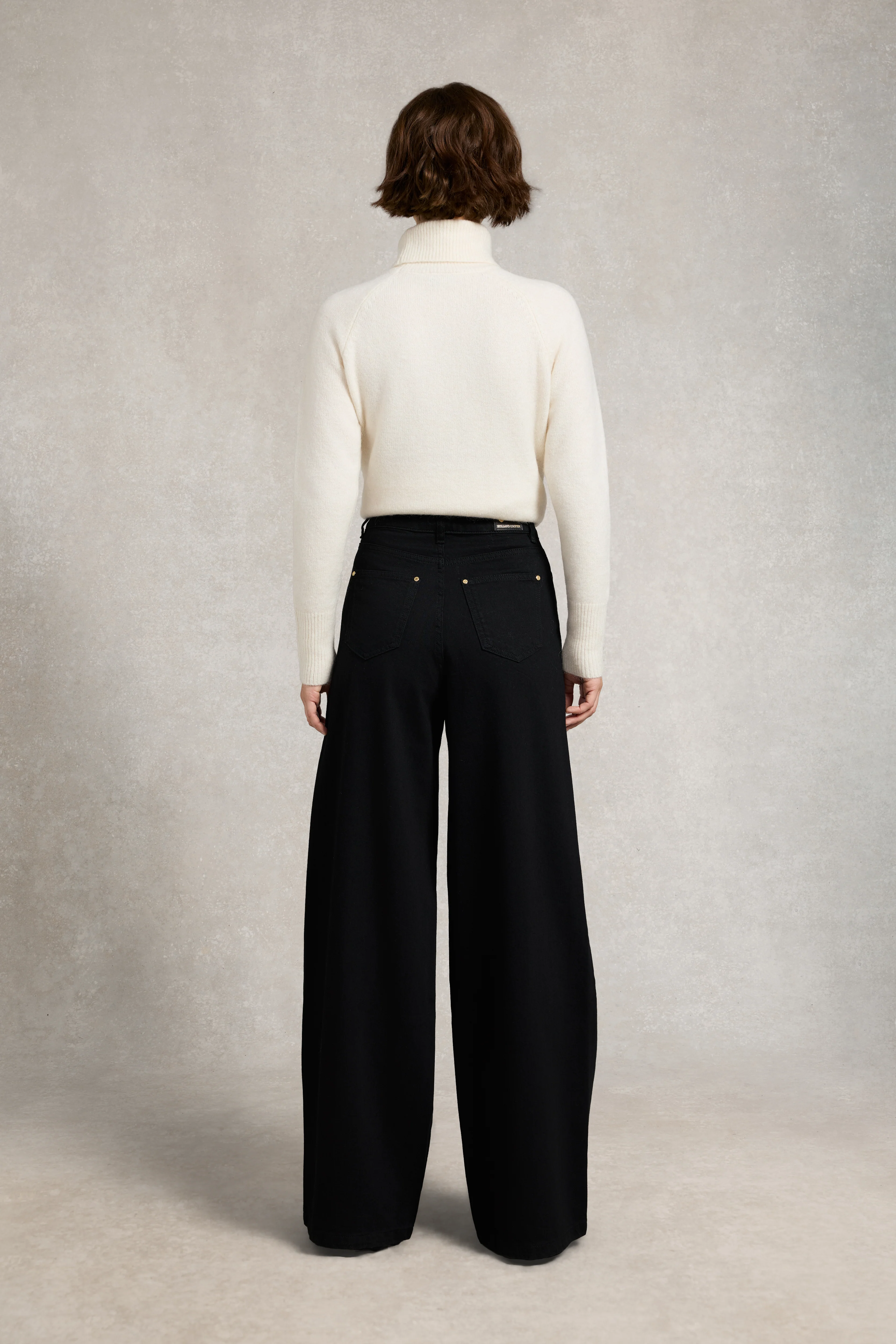 Lily Wide Leg Jean (Black) - Image 5