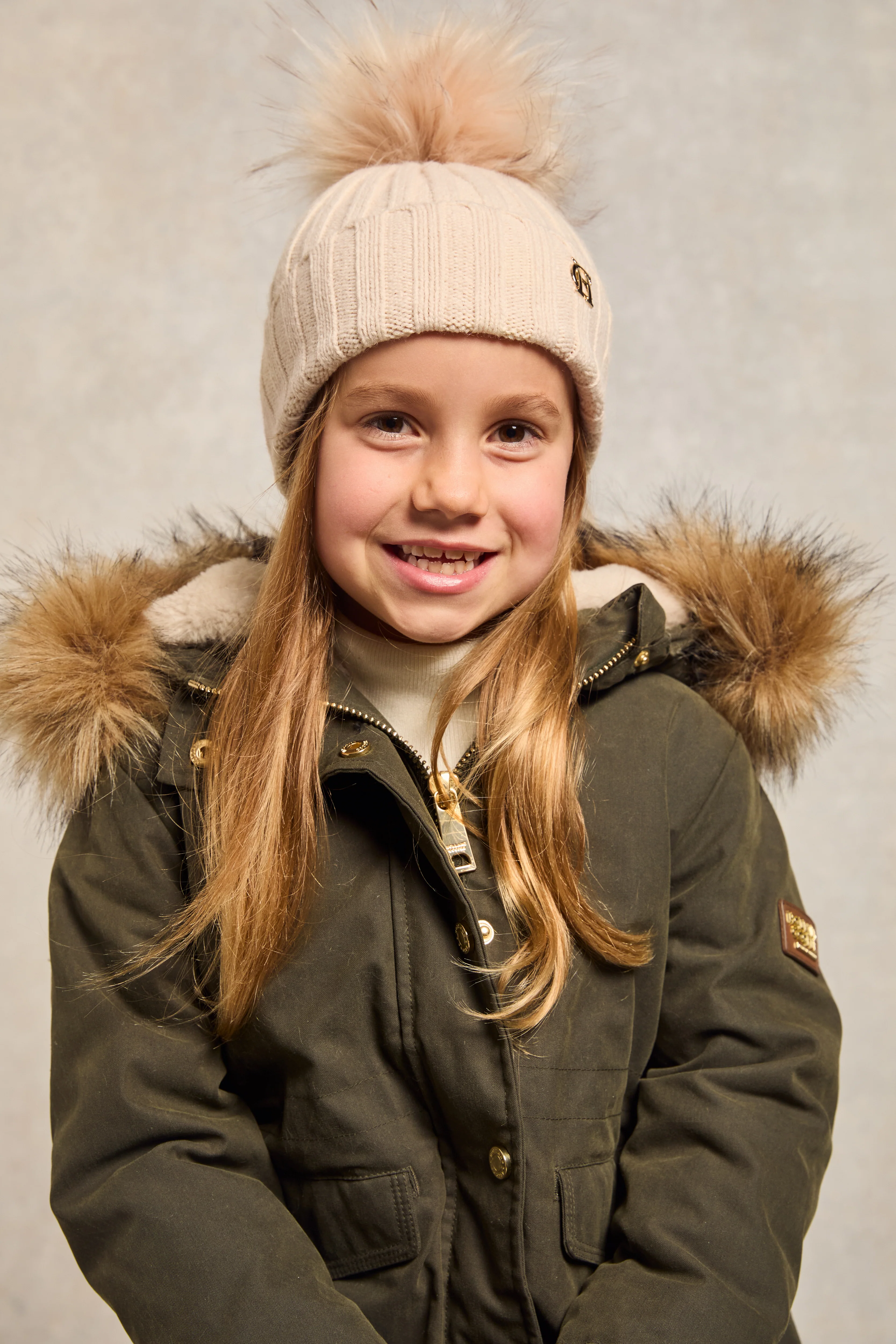 Little Knitted Hat (Oatmeal) - Image 3