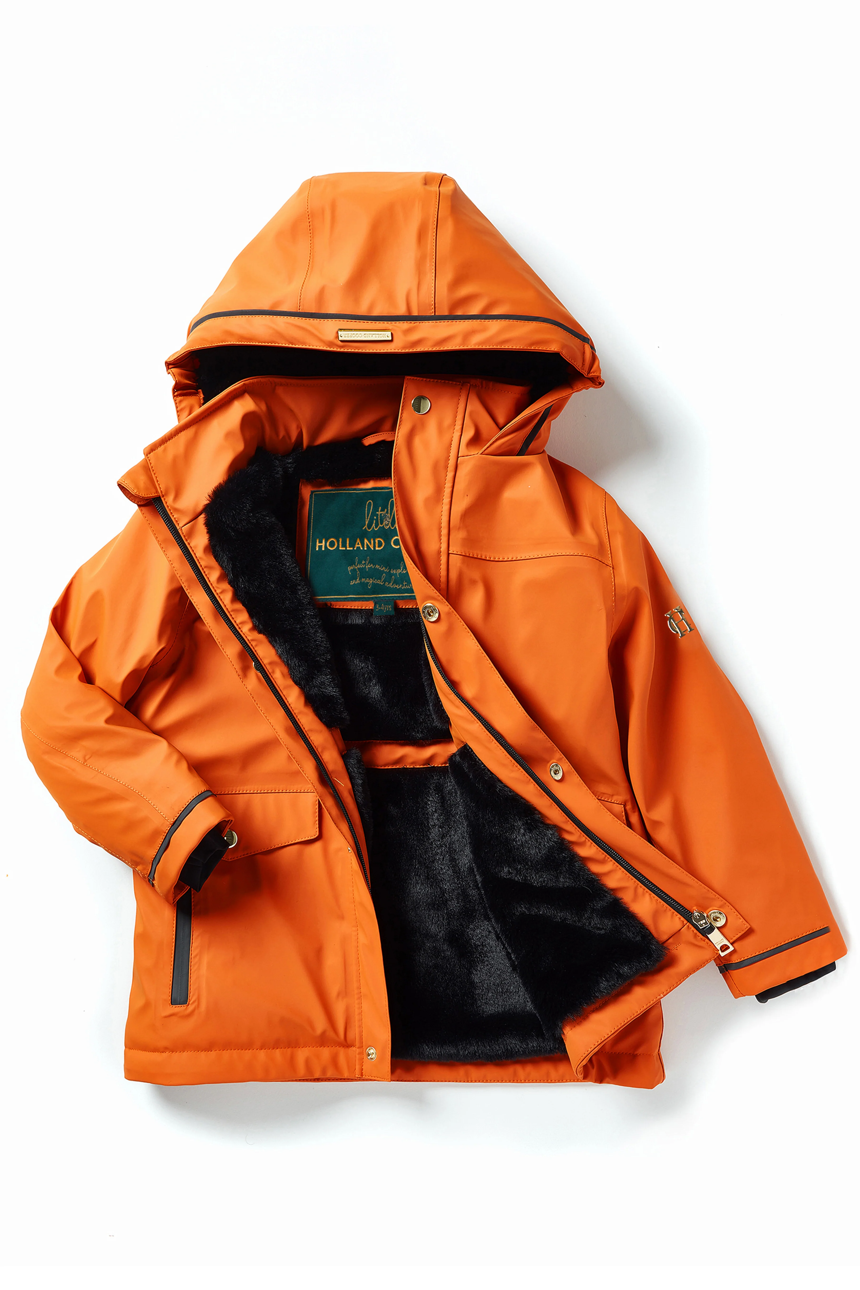 Little Sherpa Rain Mac (Firecracker)