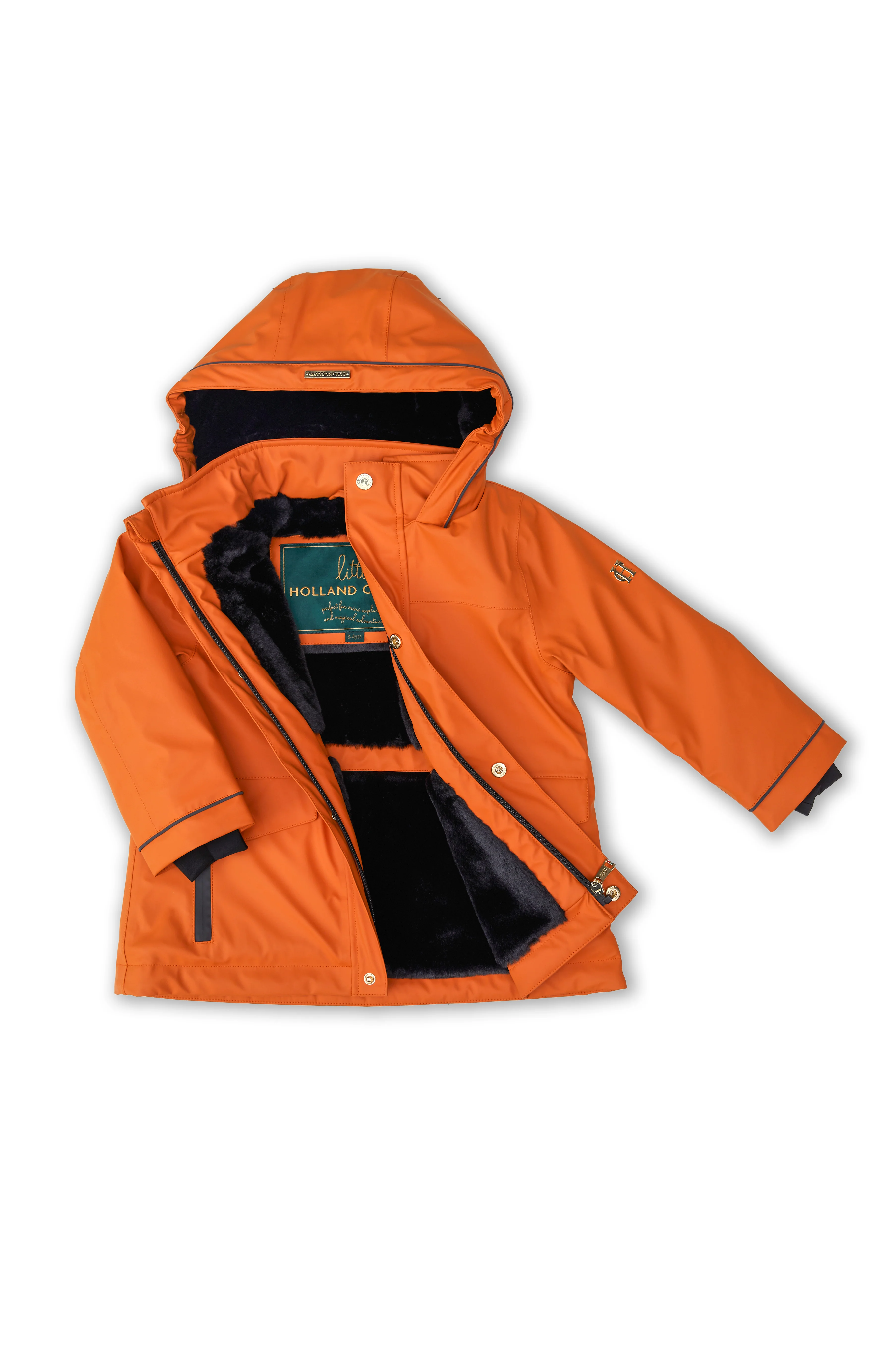 Little Sherpa Rain Mac (Firecracker) - Image 4
