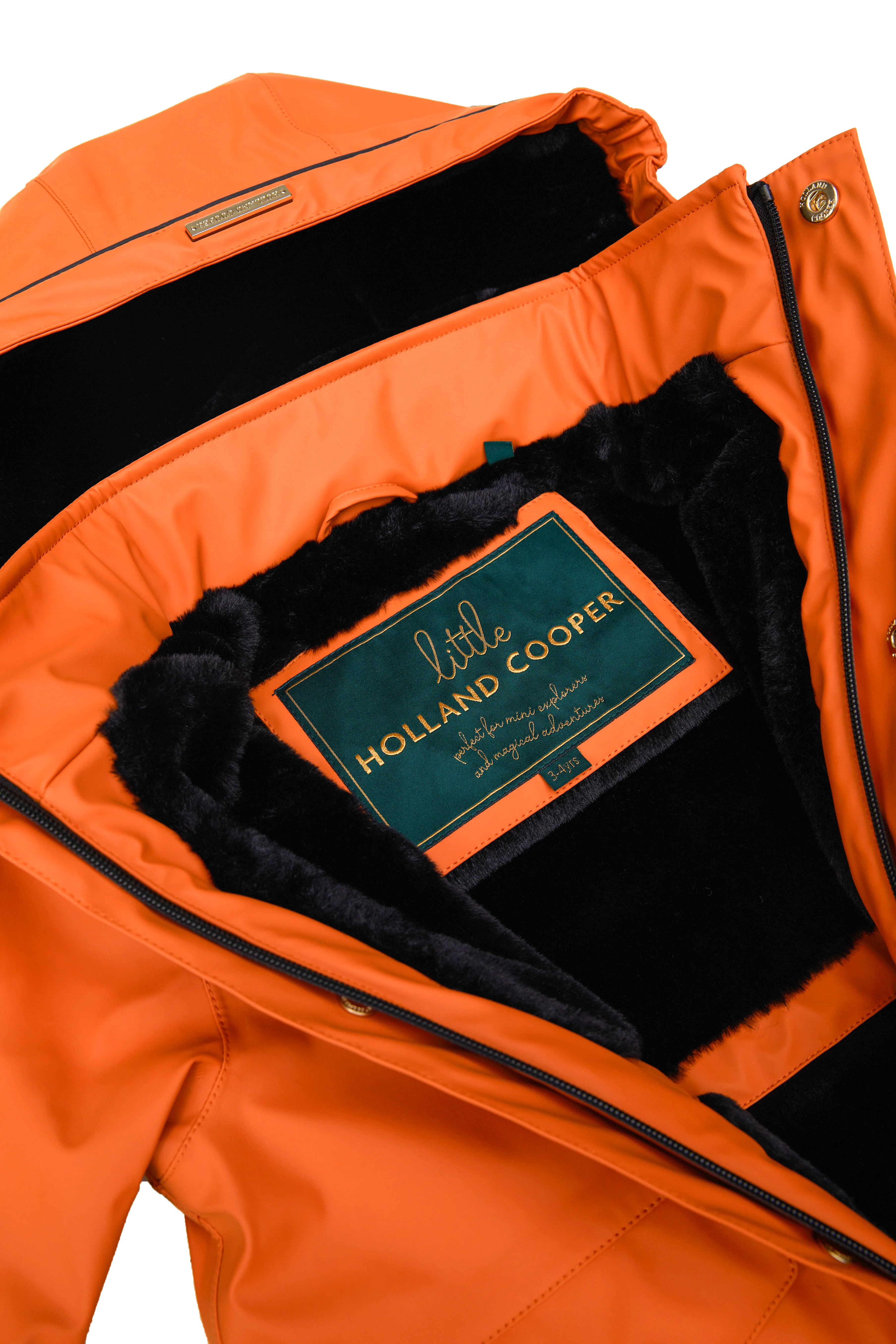 Little Sherpa Rain Mac (Firecracker) - Image 7
