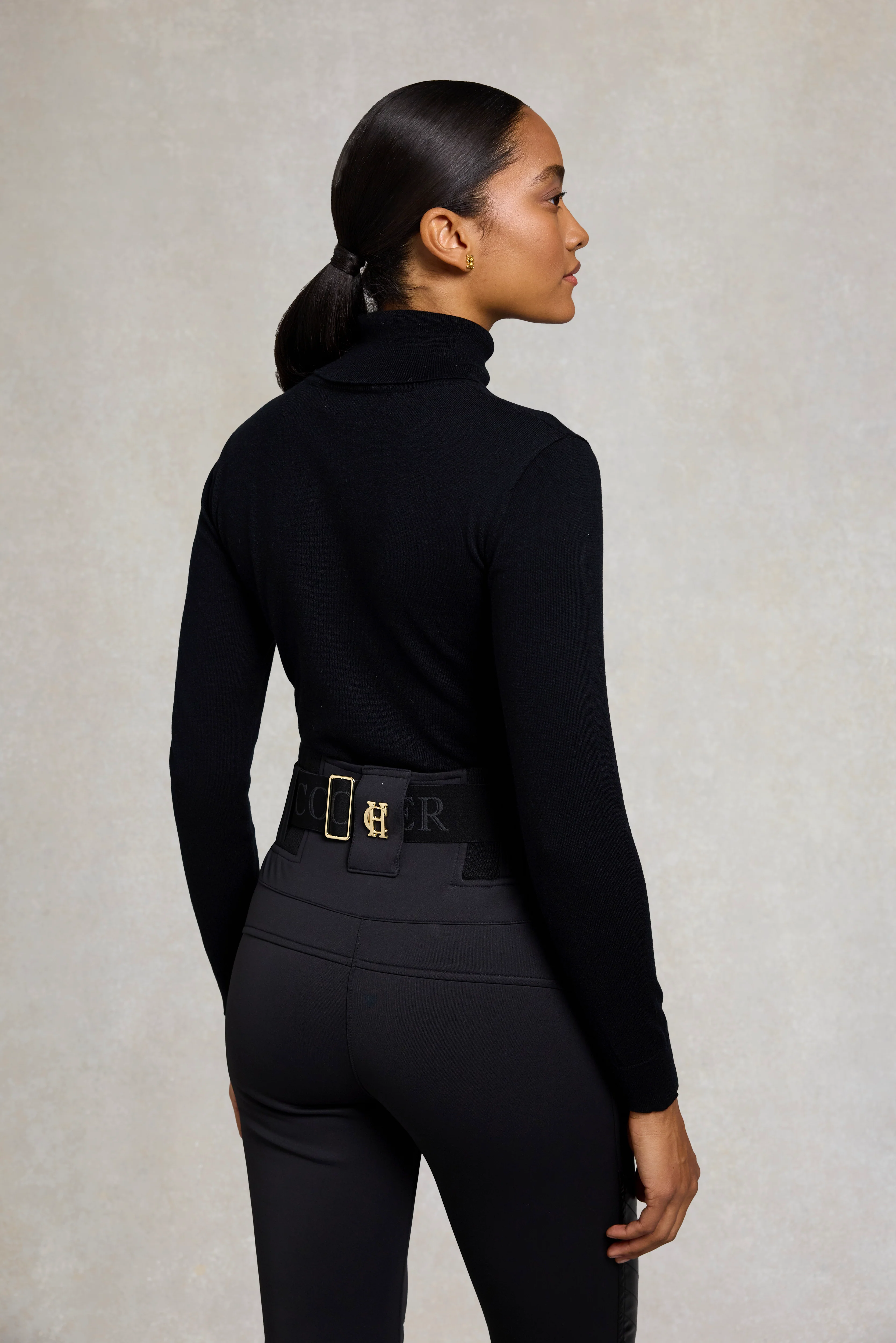 Logo Ski Knit (Black) - Image 4