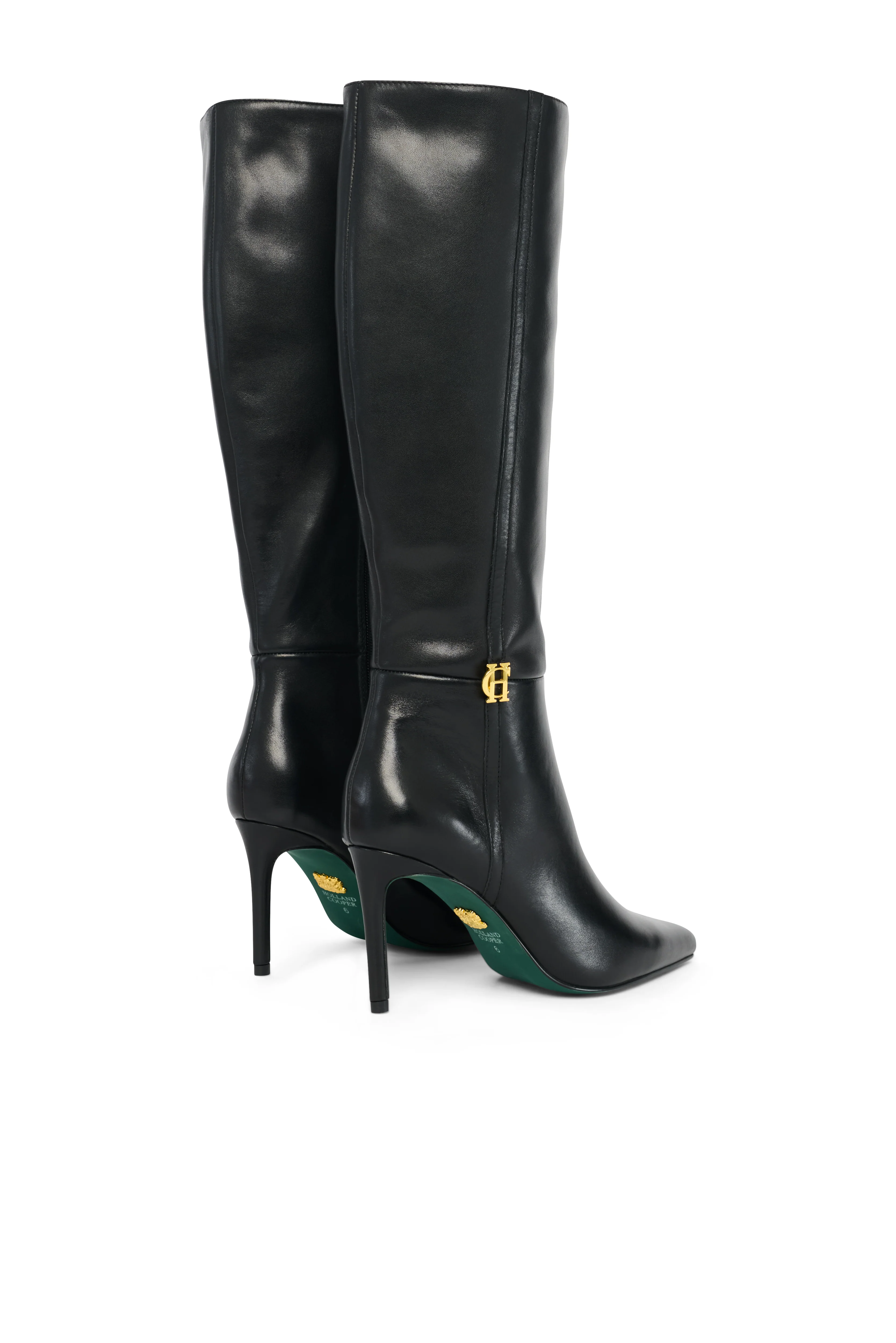 London Heel Boot (Black Leather) - Image 6