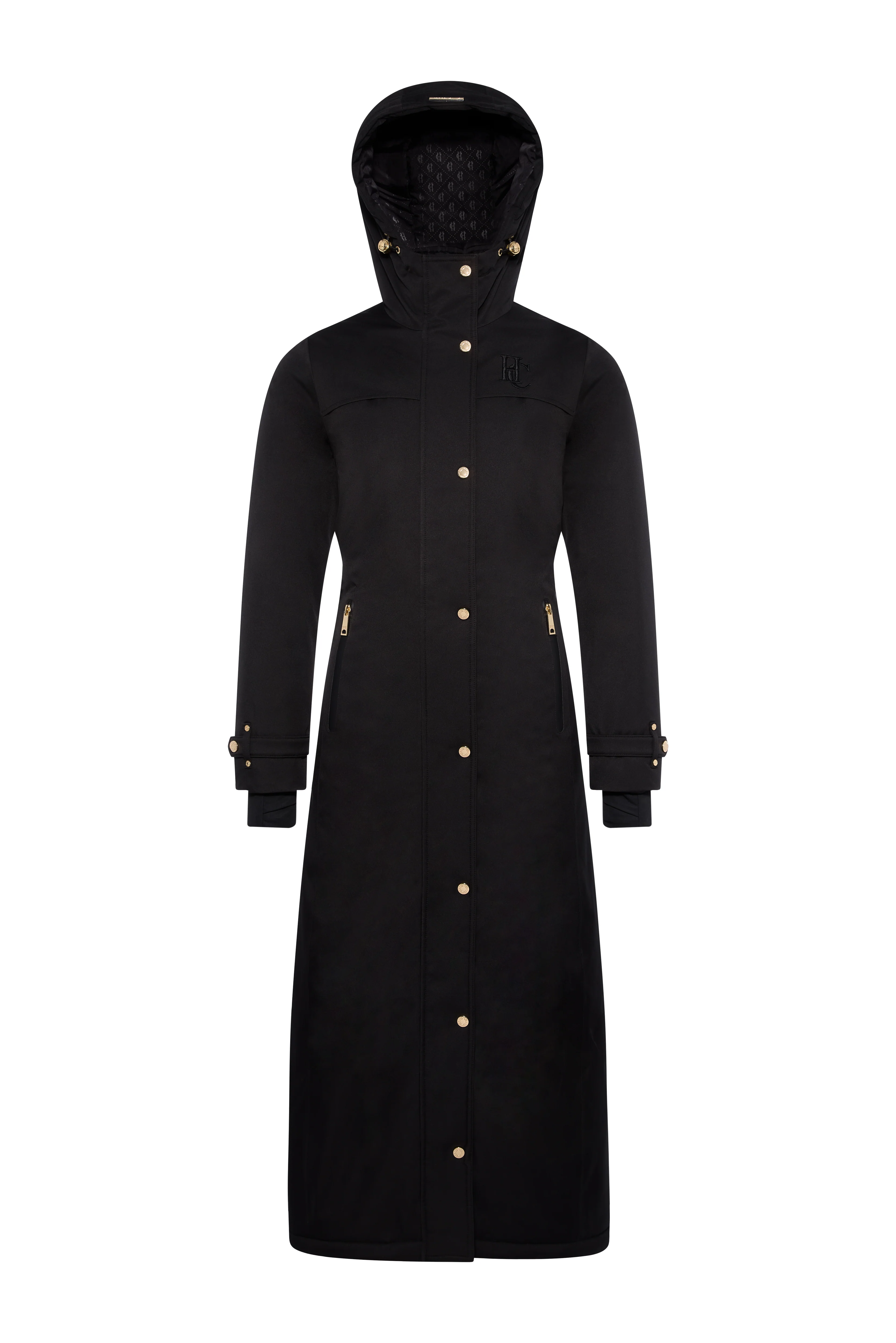 Longline Training Coat (Black) - Image 5