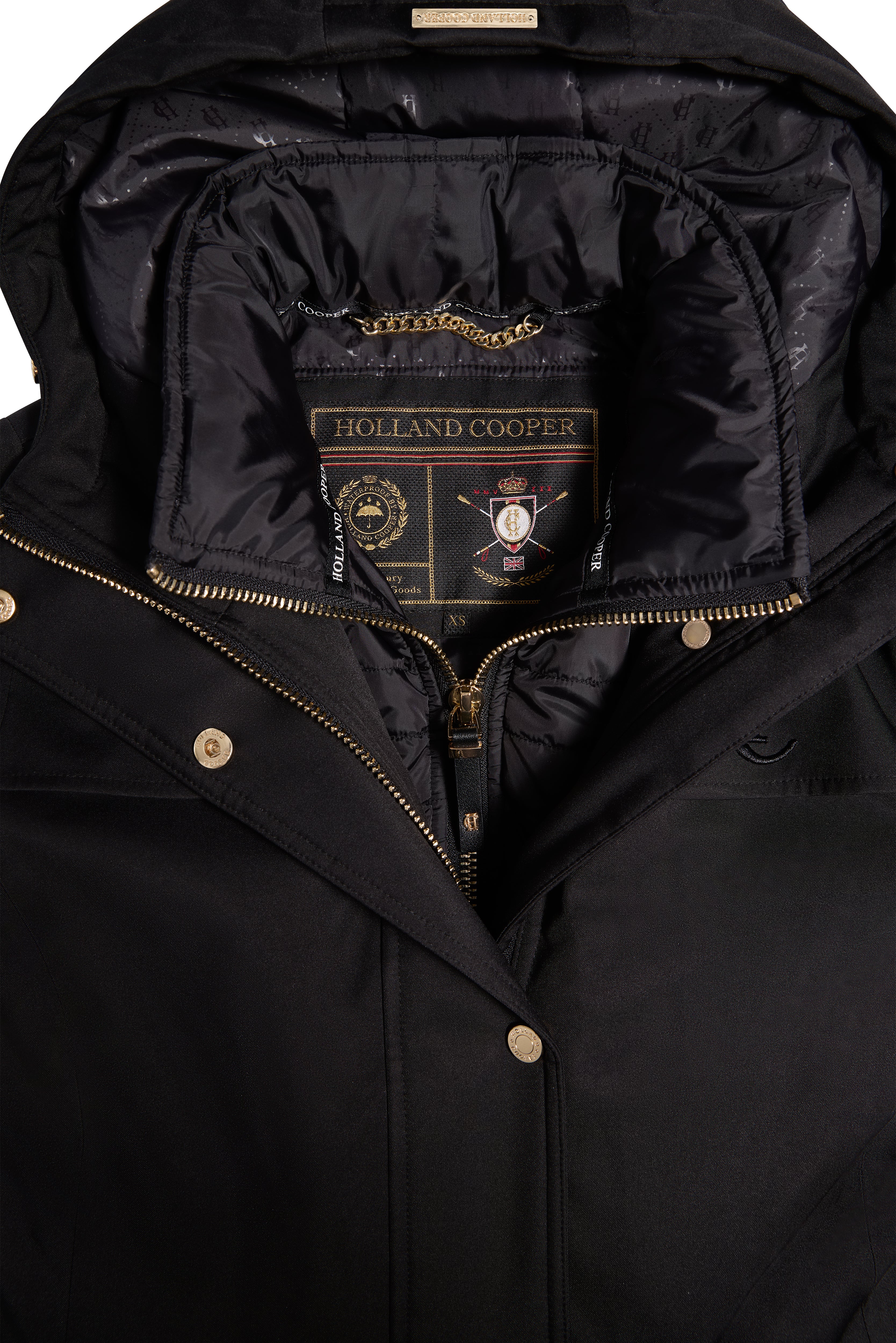 Longline Training Coat (Black) - Image 8